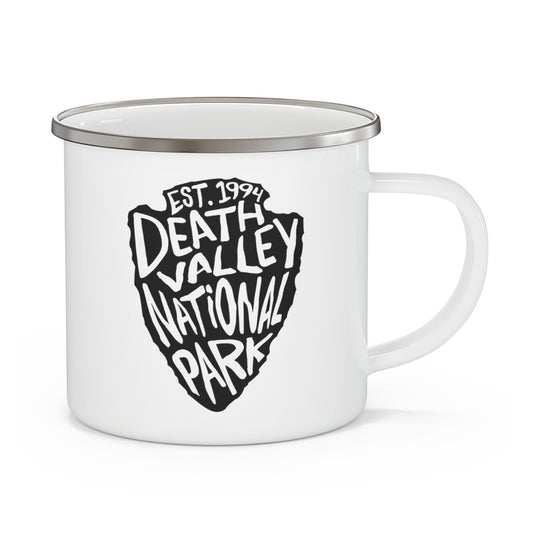 Death Valley National Park Enamel Camping Mug - Arrowhead