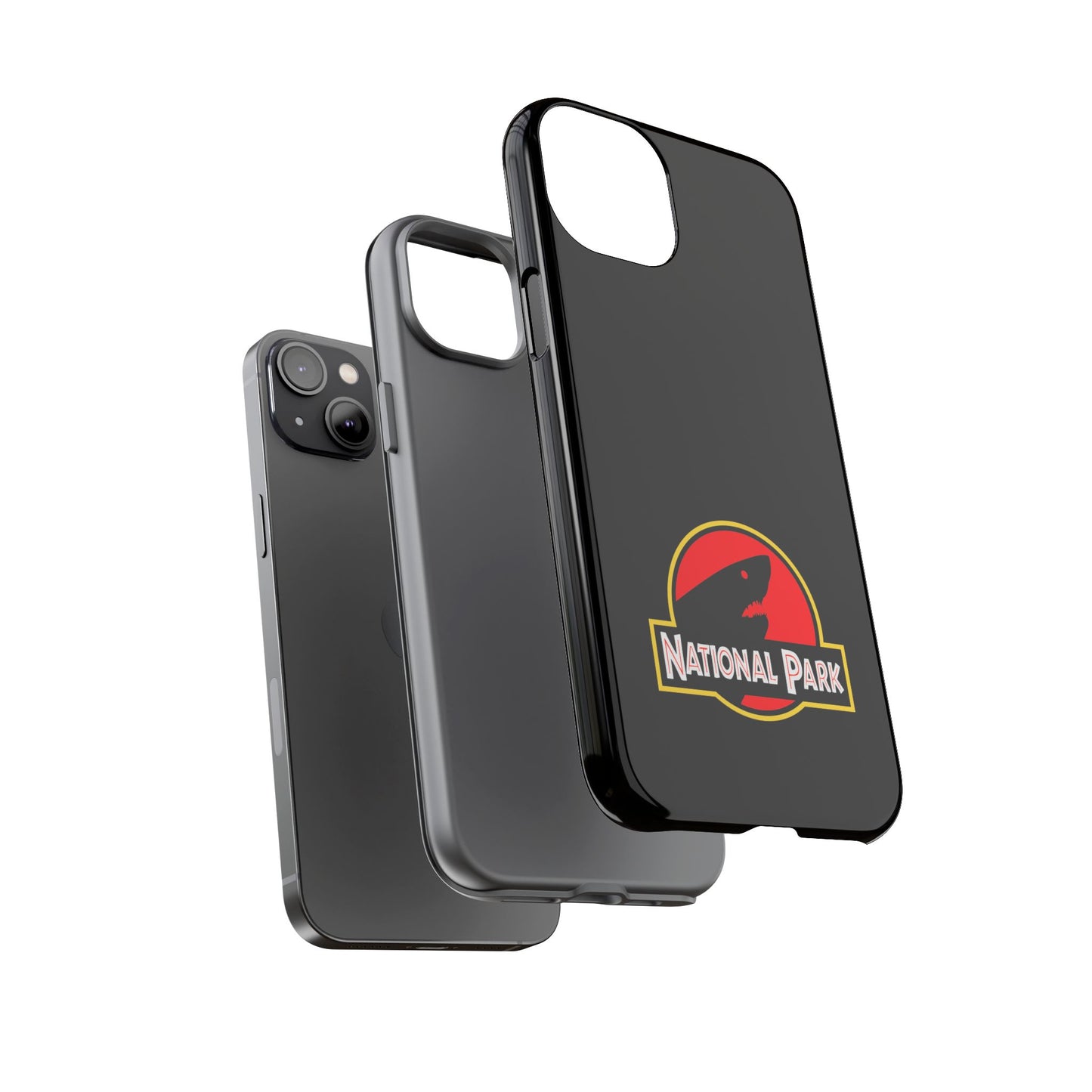 Shark National Park Phone Case - Parody Logo