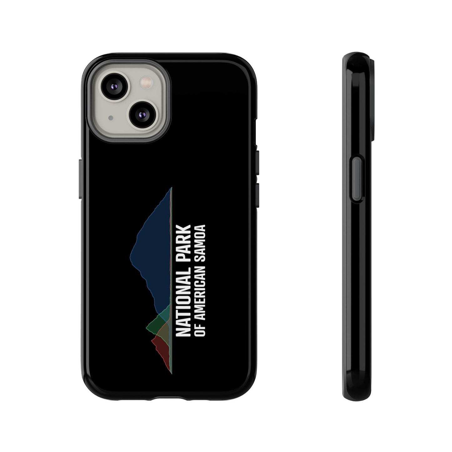 National Park of American Samoa Phone Case - Histogram Design