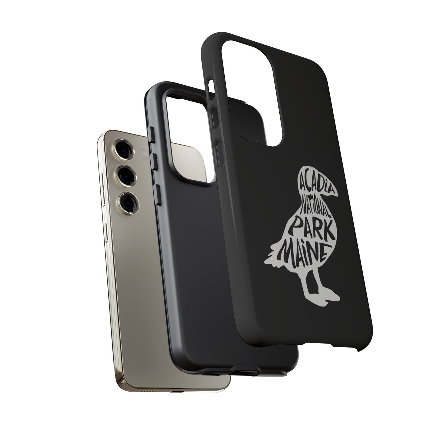 Acadia National Park Phone Case - Puffin Design