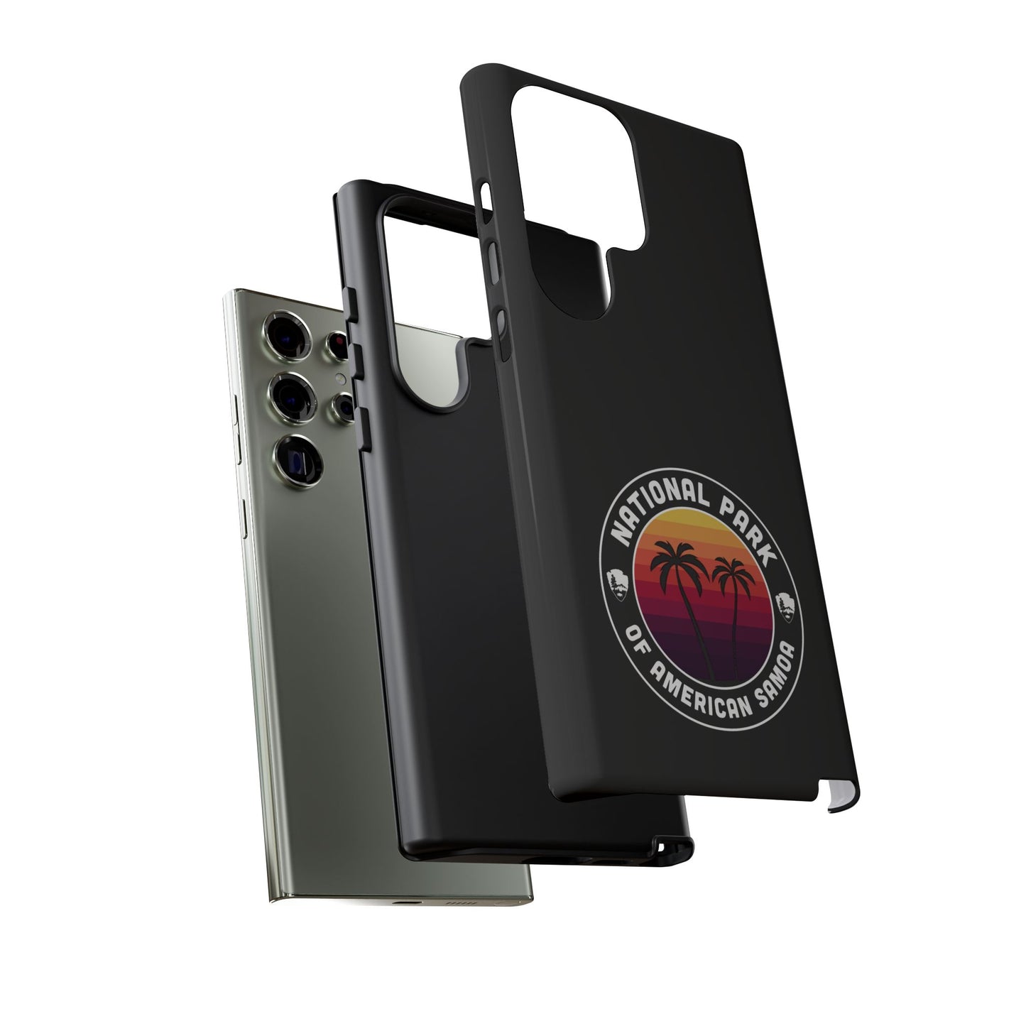 National Park of American Samoa Phone Case - Round Emblem Design