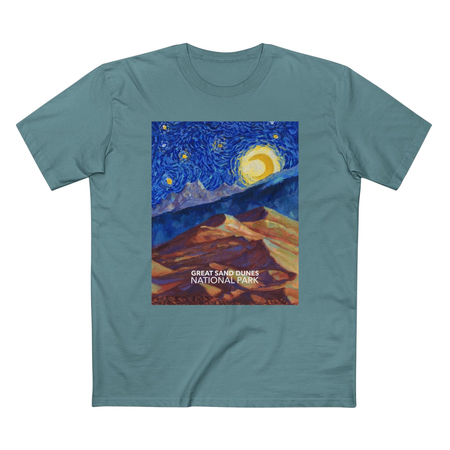 Great Sand Dunes National Park T-Shirt - The Starry Night