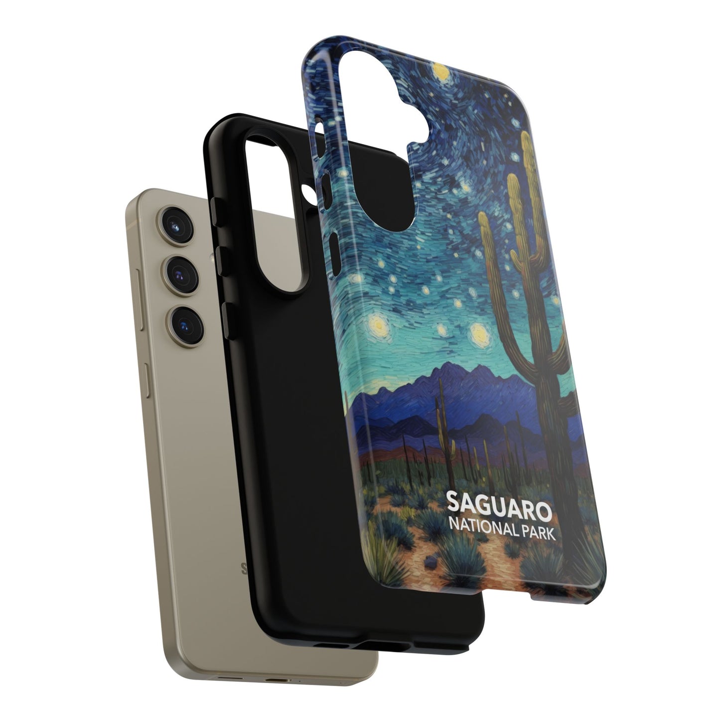 Saguaro National Park Phone Case - Starry Night