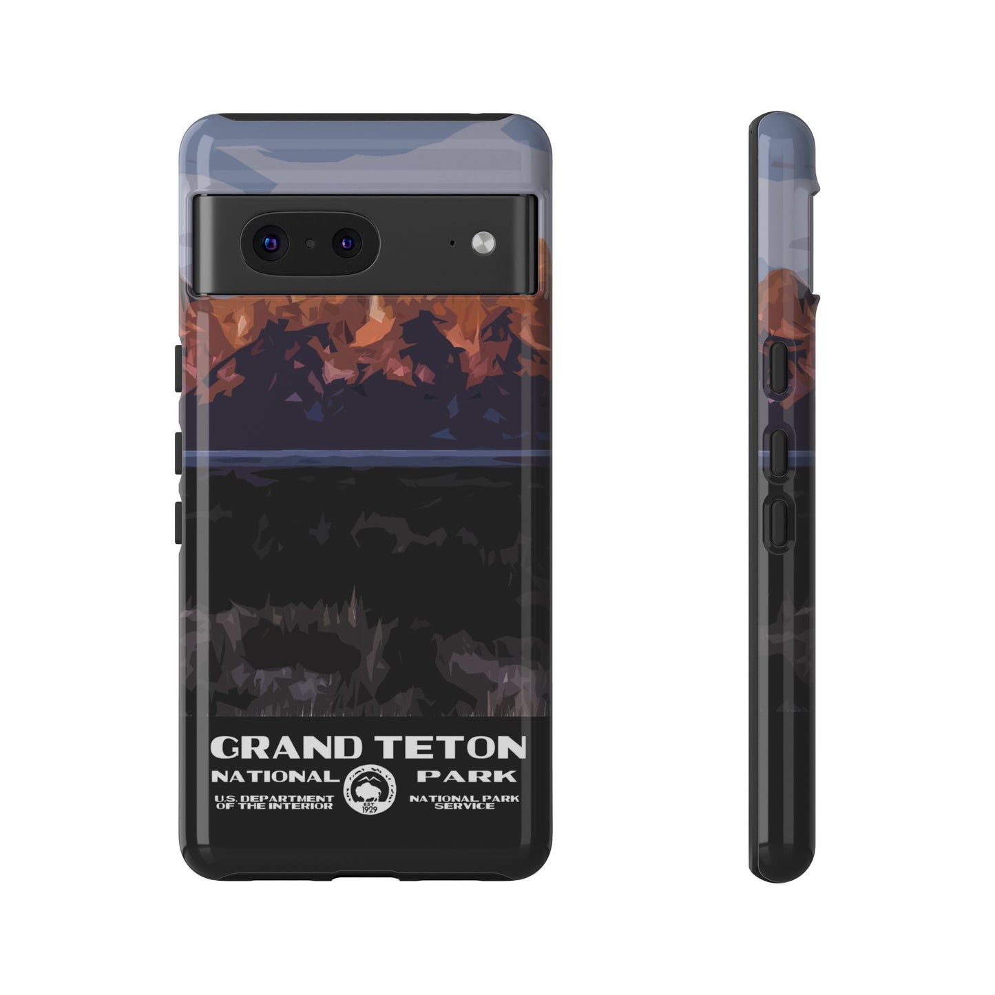 Grand Teton National Park Phone Case - WPA Style