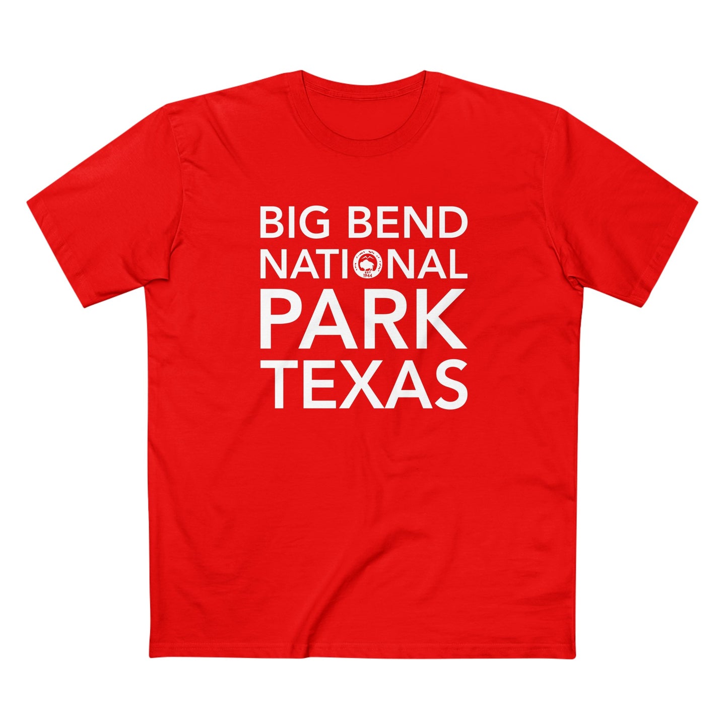 Big Bend National Park T-Shirt Block Text