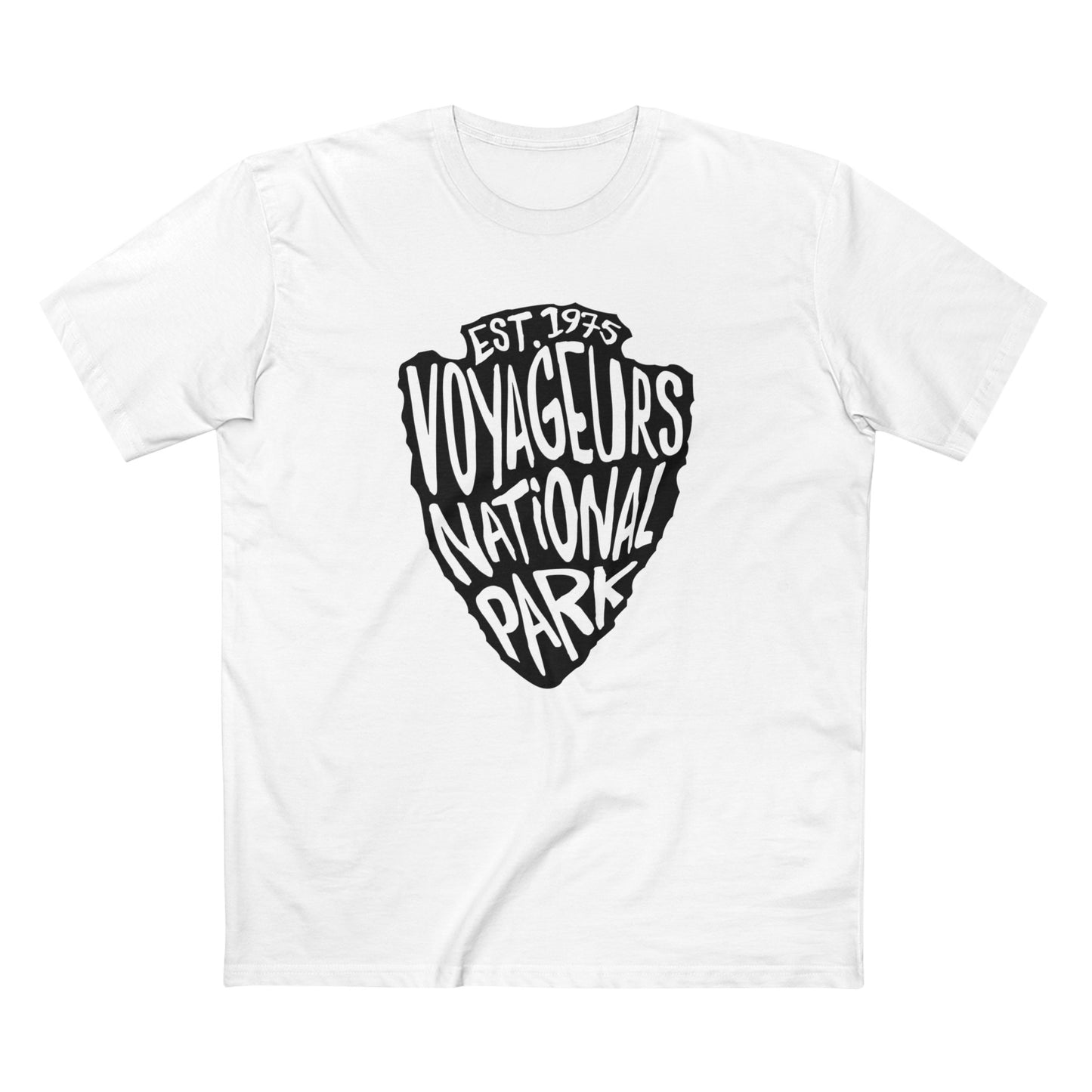 Voyageurs National Park T-Shirt - Arrowhead Design