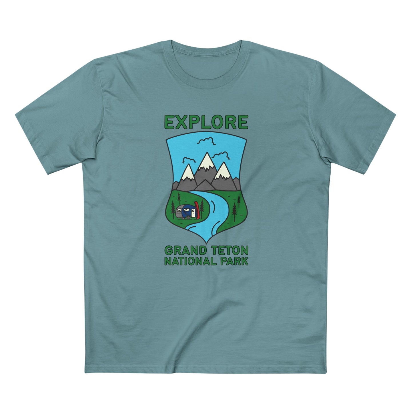 Grand Teton National Park T-Shirt - Camper