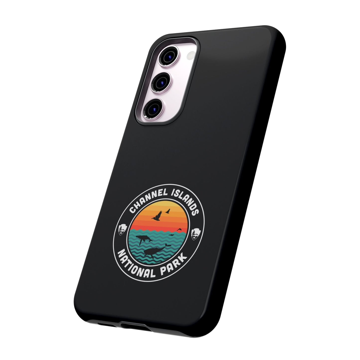 Channel Islands National Park Phone Case - Round Emblem Design