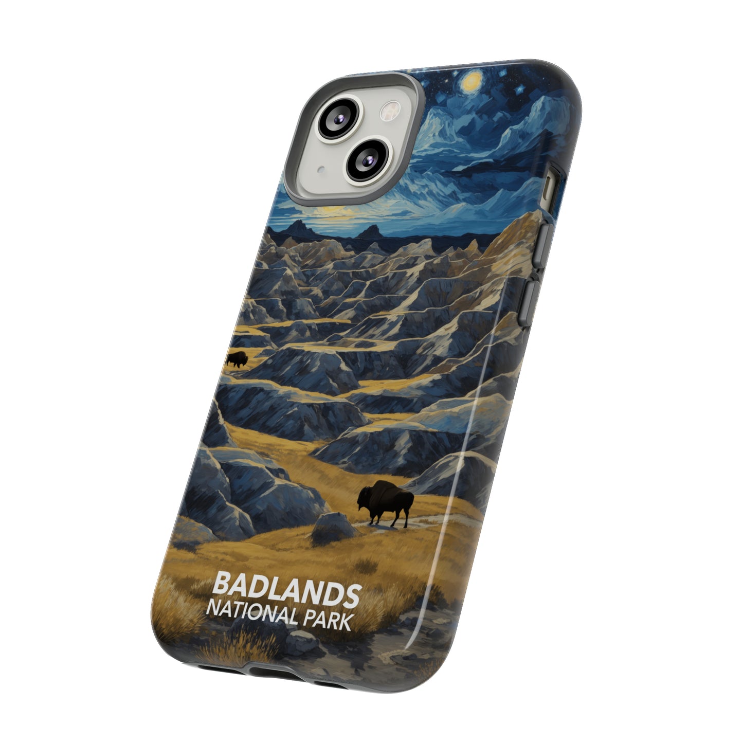 Badlands National Park Phone Case - Starry Night