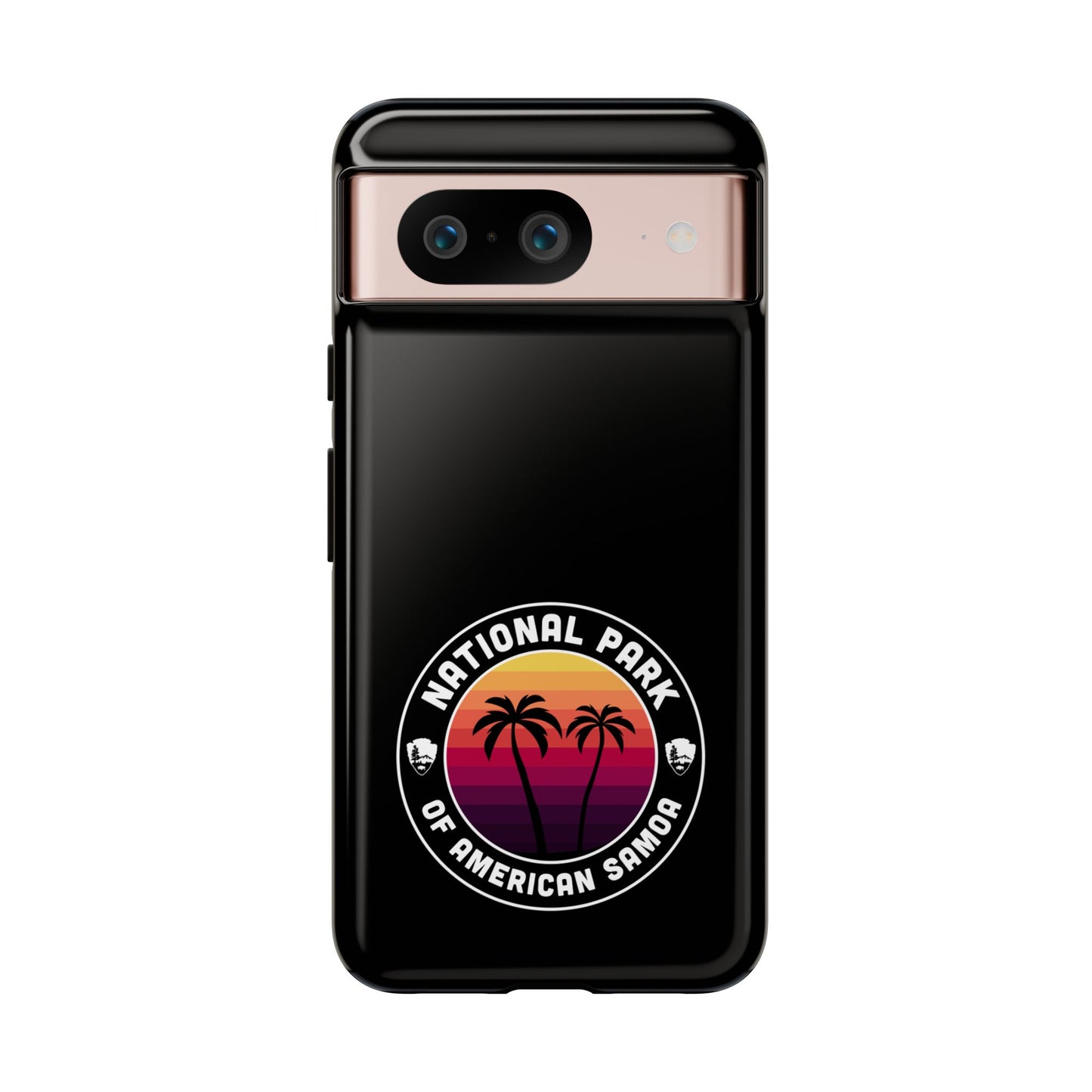 National Park of American Samoa Phone Case - Round Emblem Design