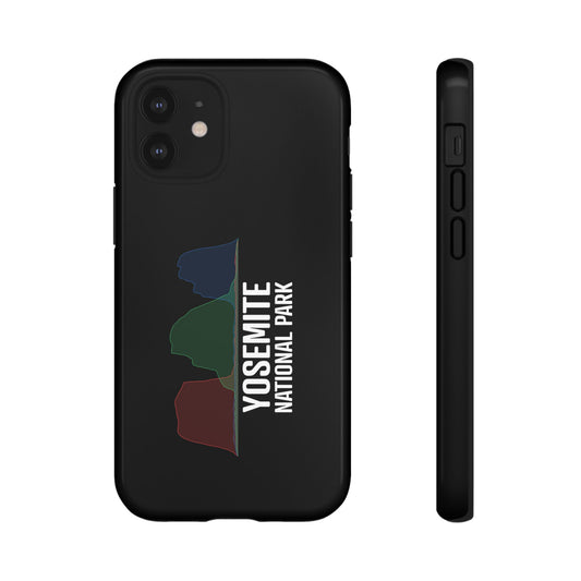 Yosemite National Park Phone Case - Histogram Design