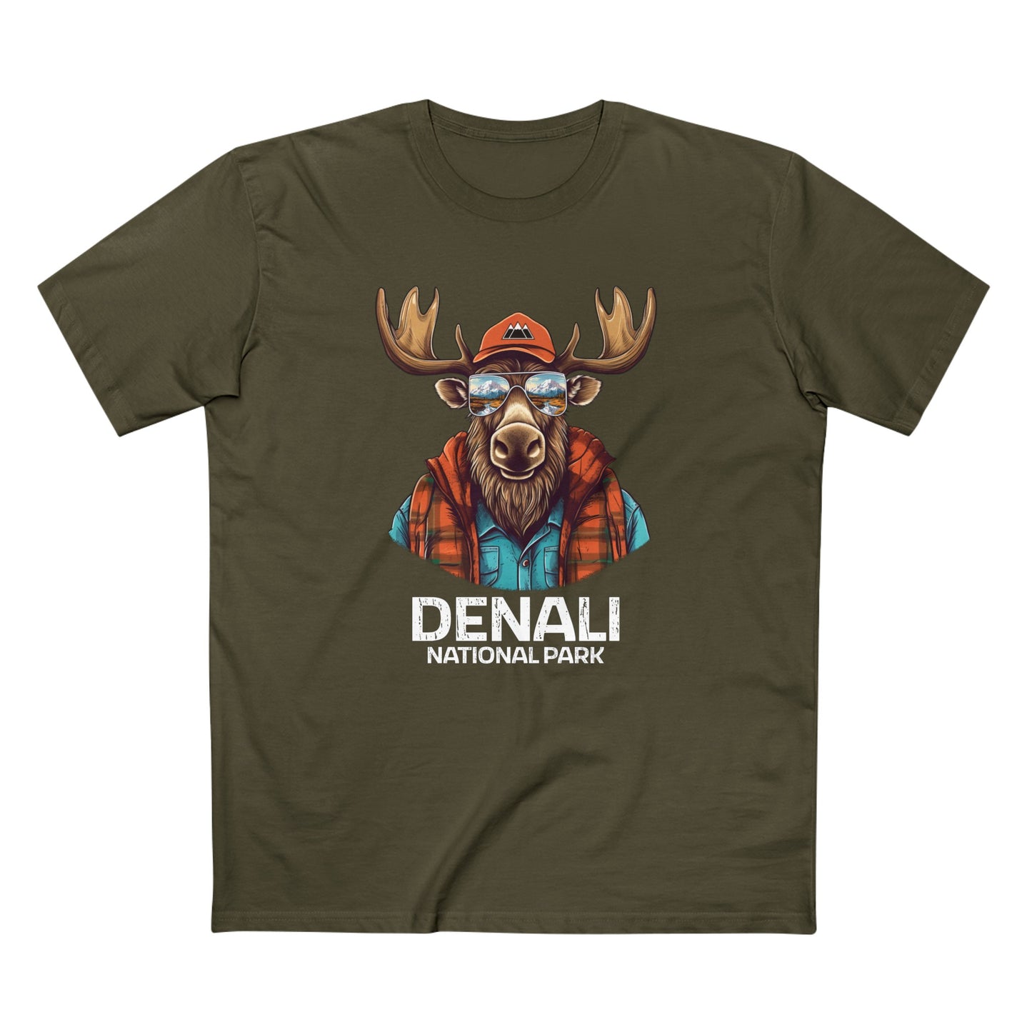 Denali National Park T-Shirt - Cool Moose