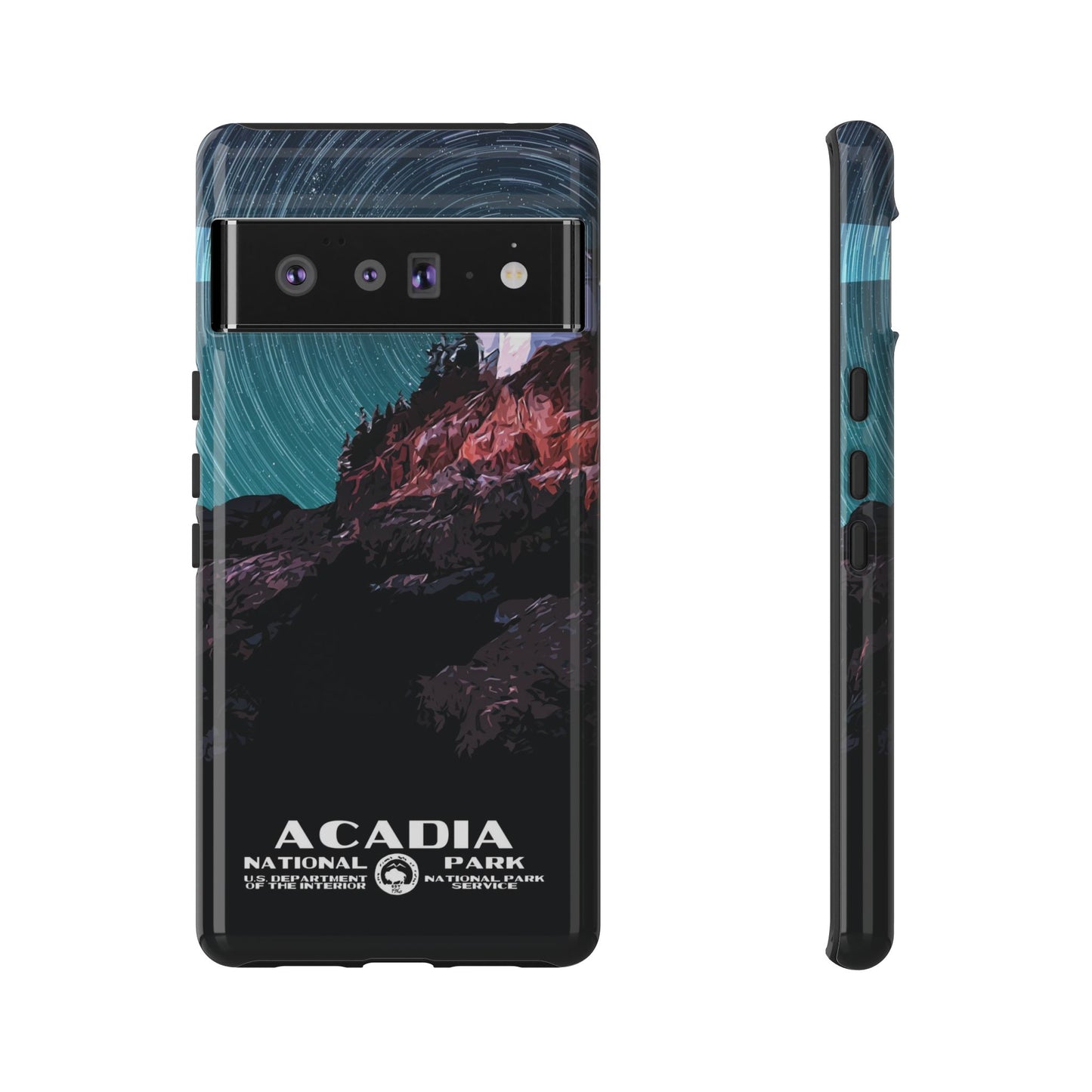 Acadia National Park Phone Case - WPA Style