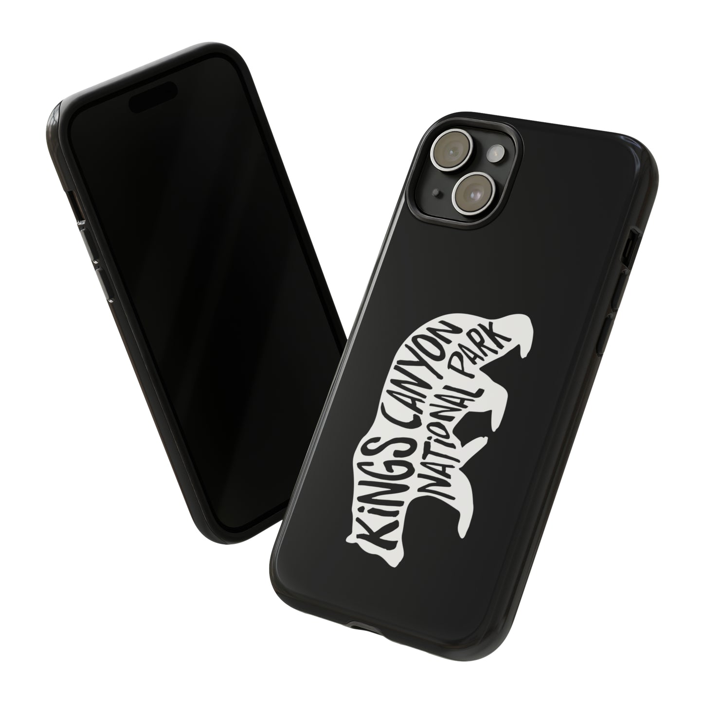 Kings Canyon National Park Phone Case - Black Bear Design