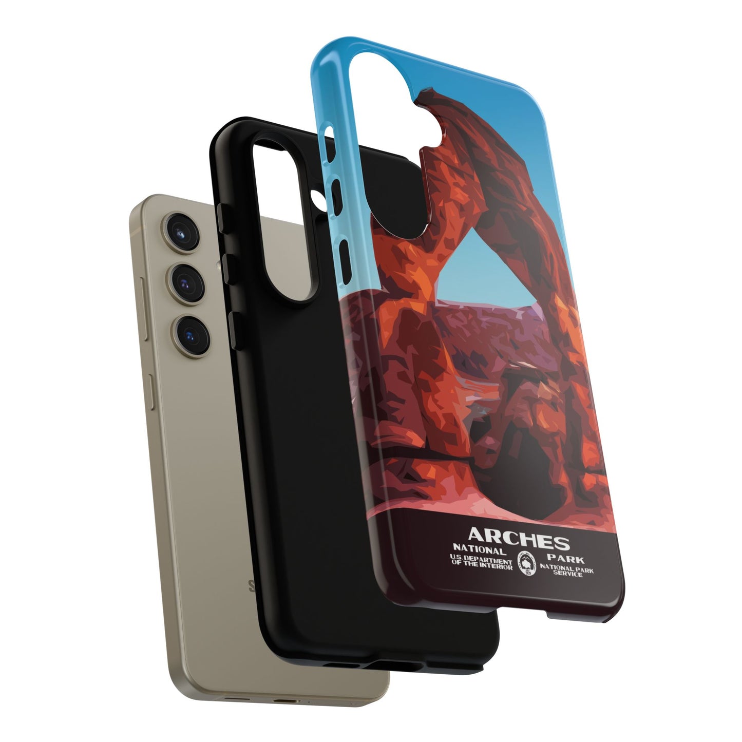 Arches National Park Phone Case - WPA Style