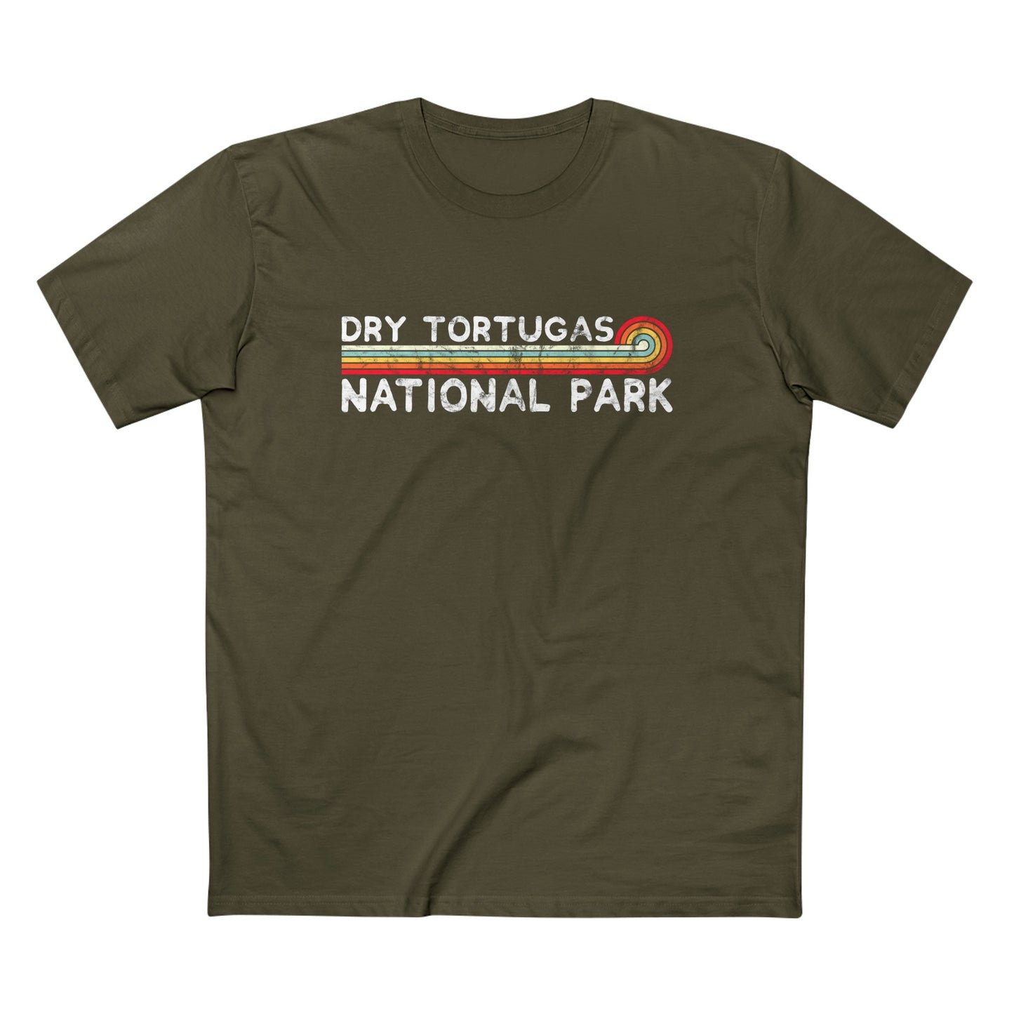 Dry Tortugas National Park T-Shirt - Vintage Stretched Sunrise