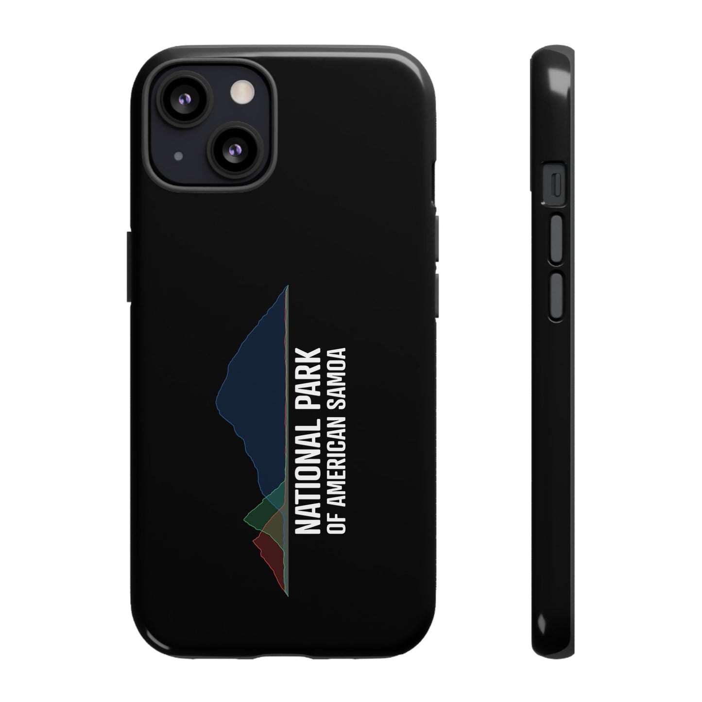 National Park of American Samoa Phone Case - Histogram Design