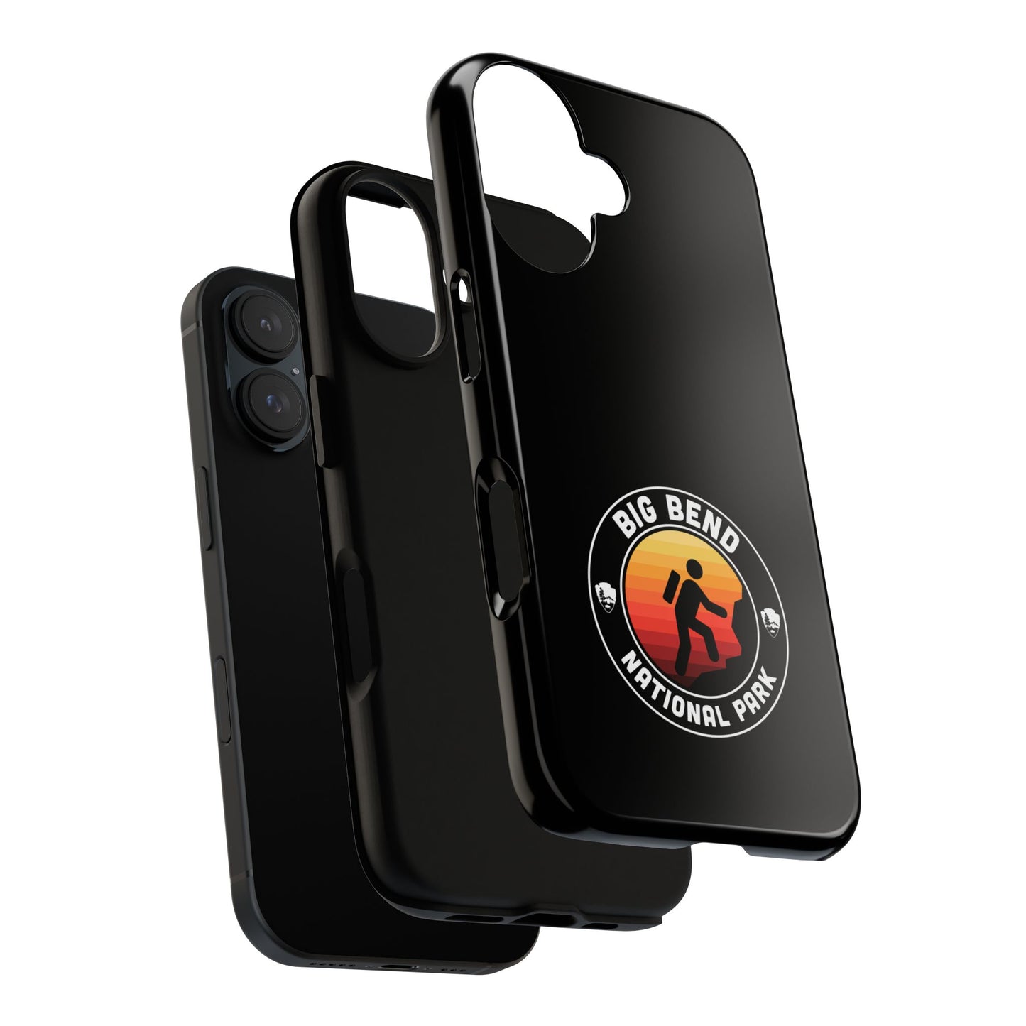 Big Bend National Park Phone Case - Round Emblem Design