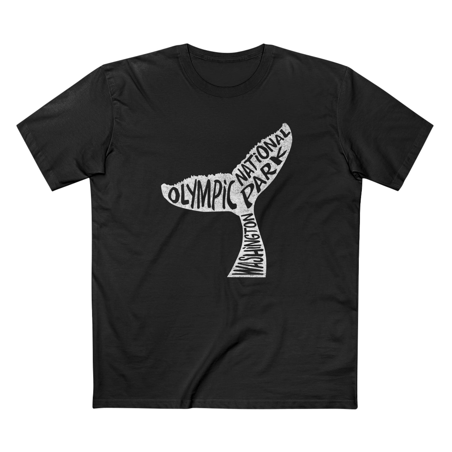 Olympic National Park T-Shirt - Whale Tail