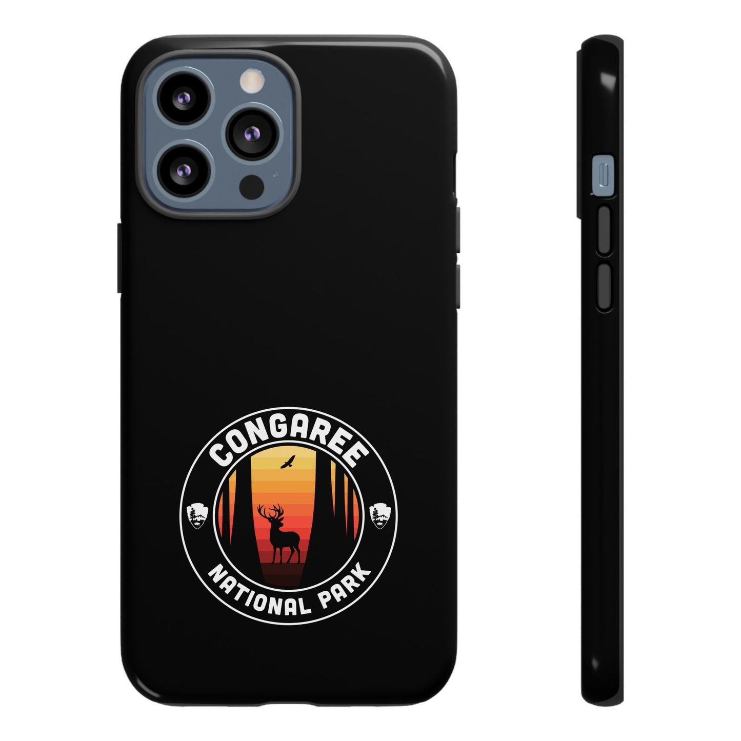 Congaree National Park Phone Case - Round Emblem Design