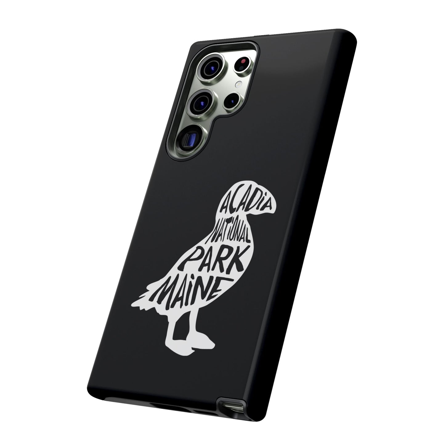 Acadia National Park Phone Case - Puffin Design