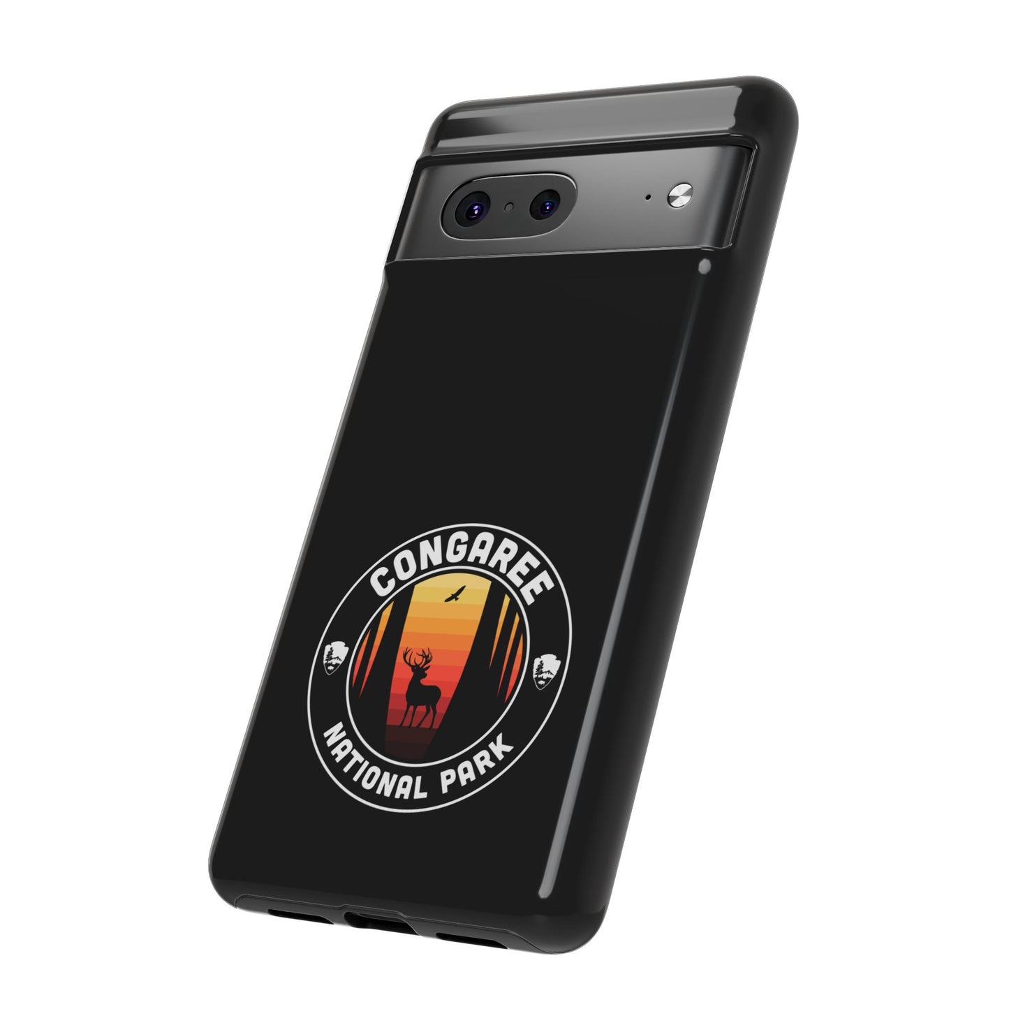 Congaree National Park Phone Case - Round Emblem Design