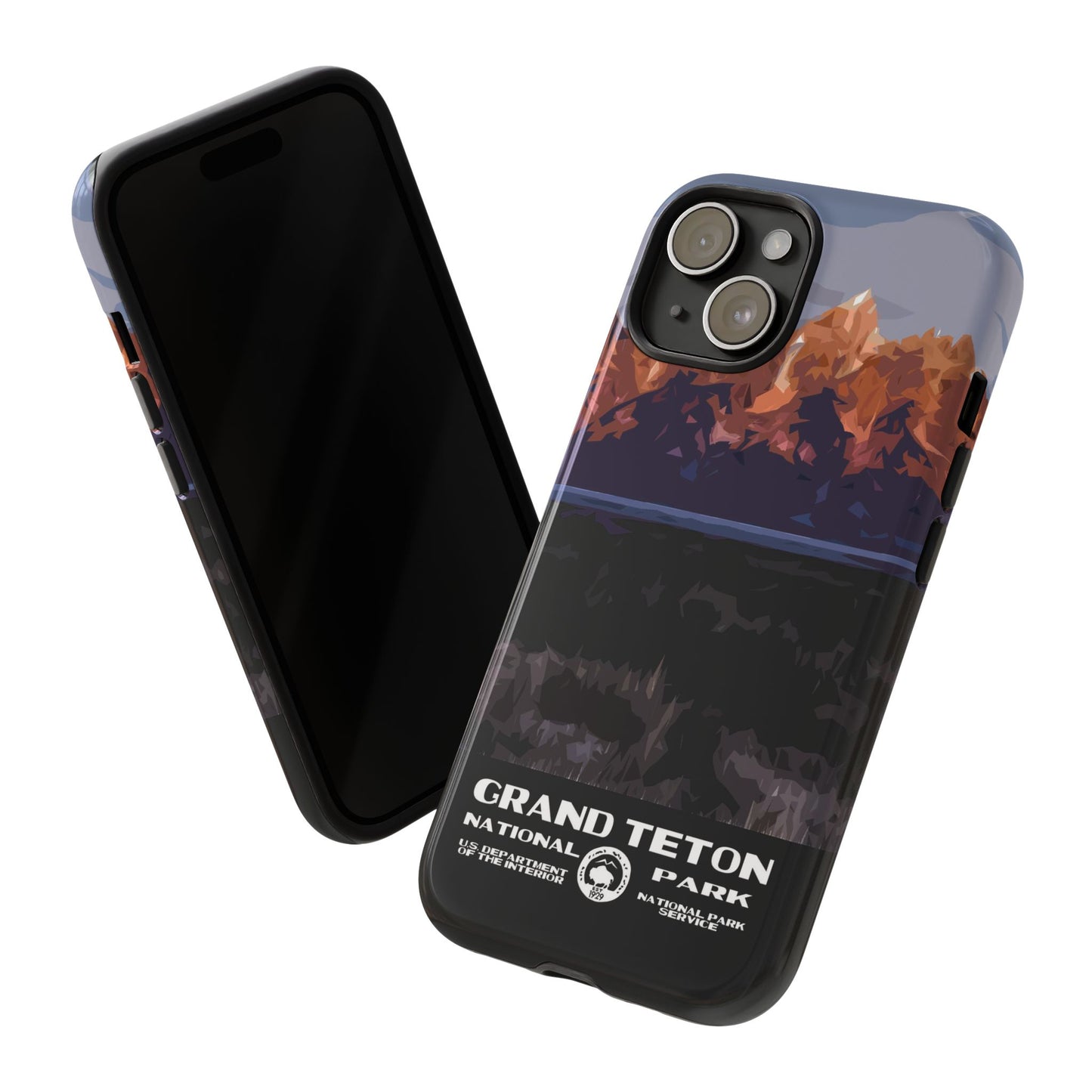 Grand Teton National Park Phone Case - WPA Style