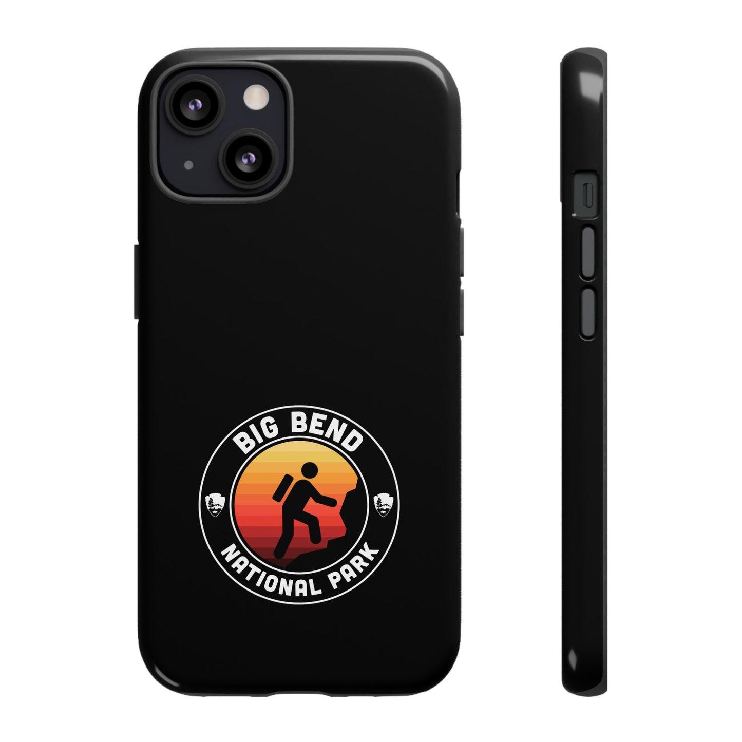 Big Bend National Park Phone Case - Round Emblem Design