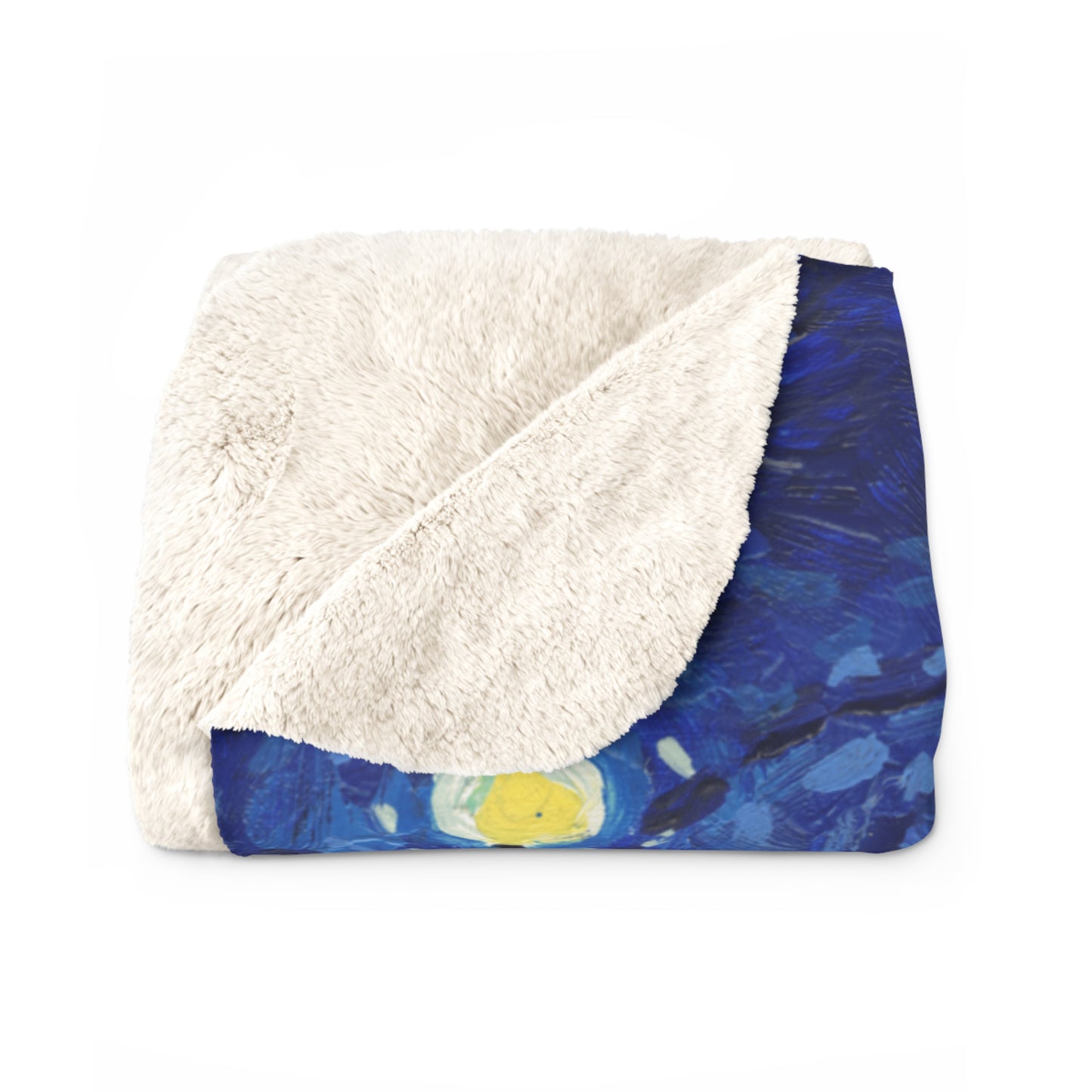 Voyageurs National Park Sherpa Blanket - The Starry Night