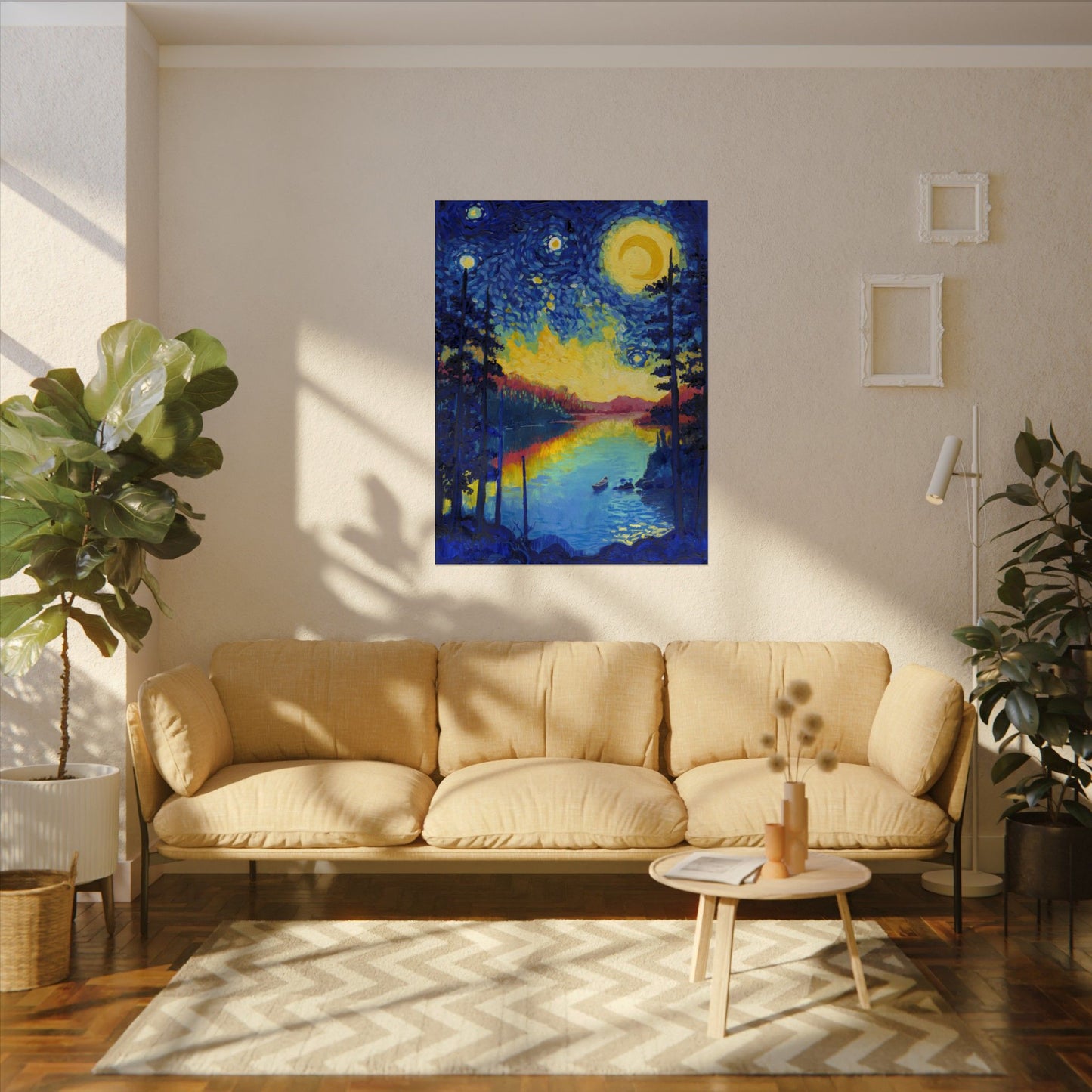 Voyageurs National Park Starry Night Poster - Premium Textured Paper