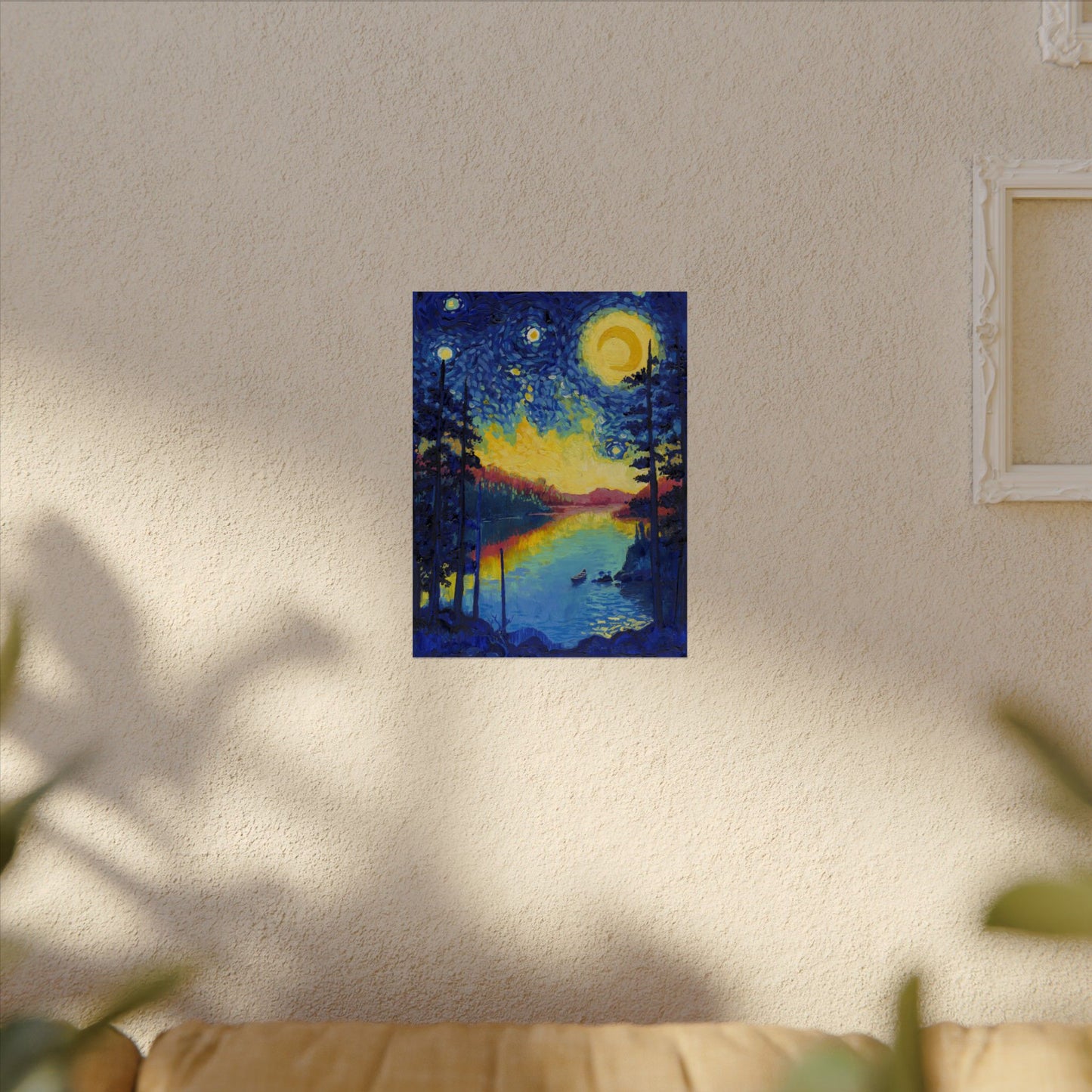 Voyageurs National Park Starry Night Poster - Premium Textured Paper