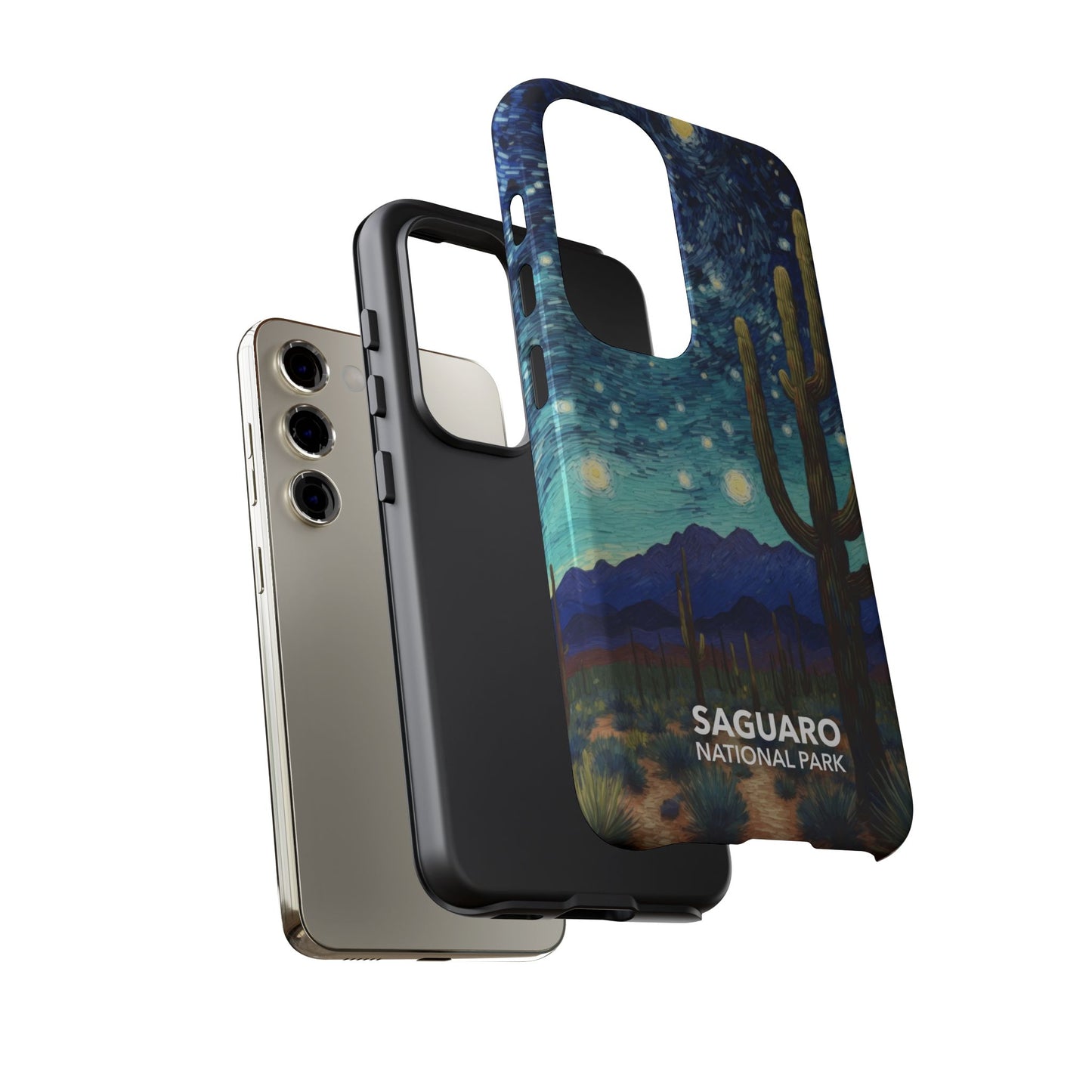 Saguaro National Park Phone Case - Starry Night