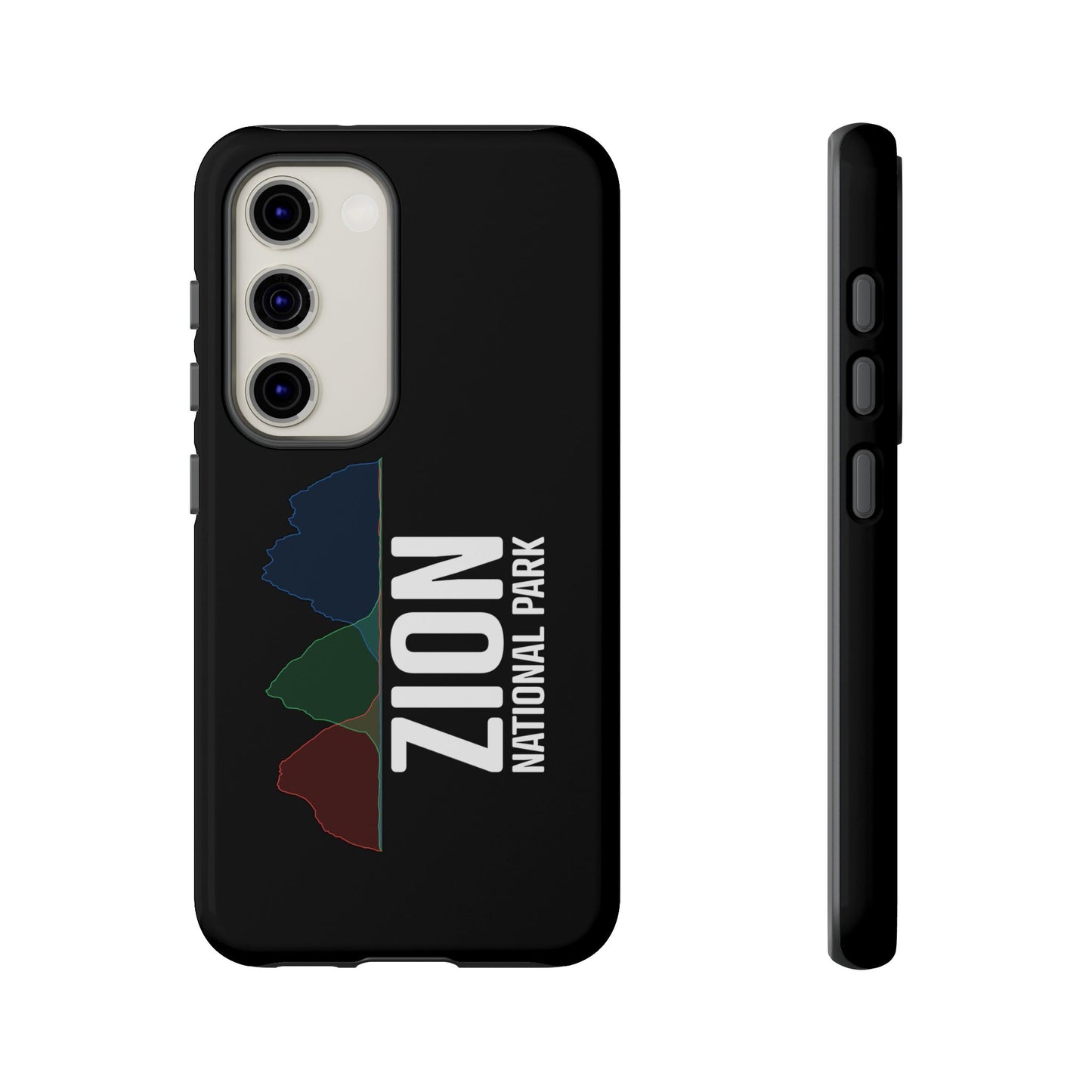 Zion National Park Phone Case - Histogram Design