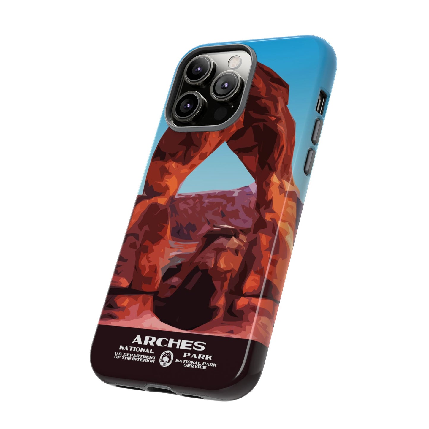 Arches National Park Phone Case - WPA Style