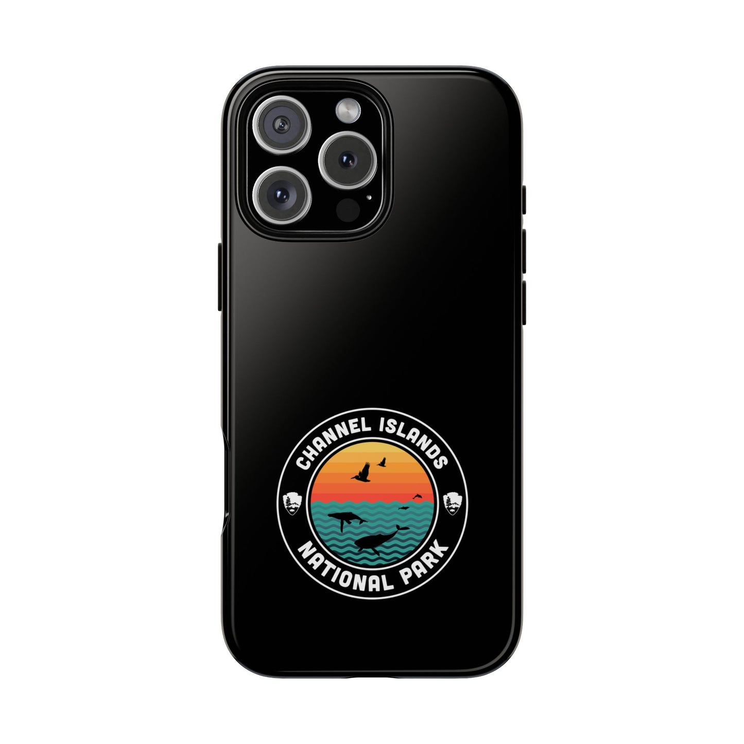 Channel Islands National Park Phone Case - Round Emblem Design