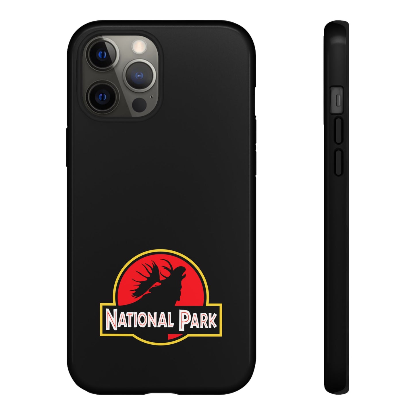 Moose National Park Phone Case - Parody Logo