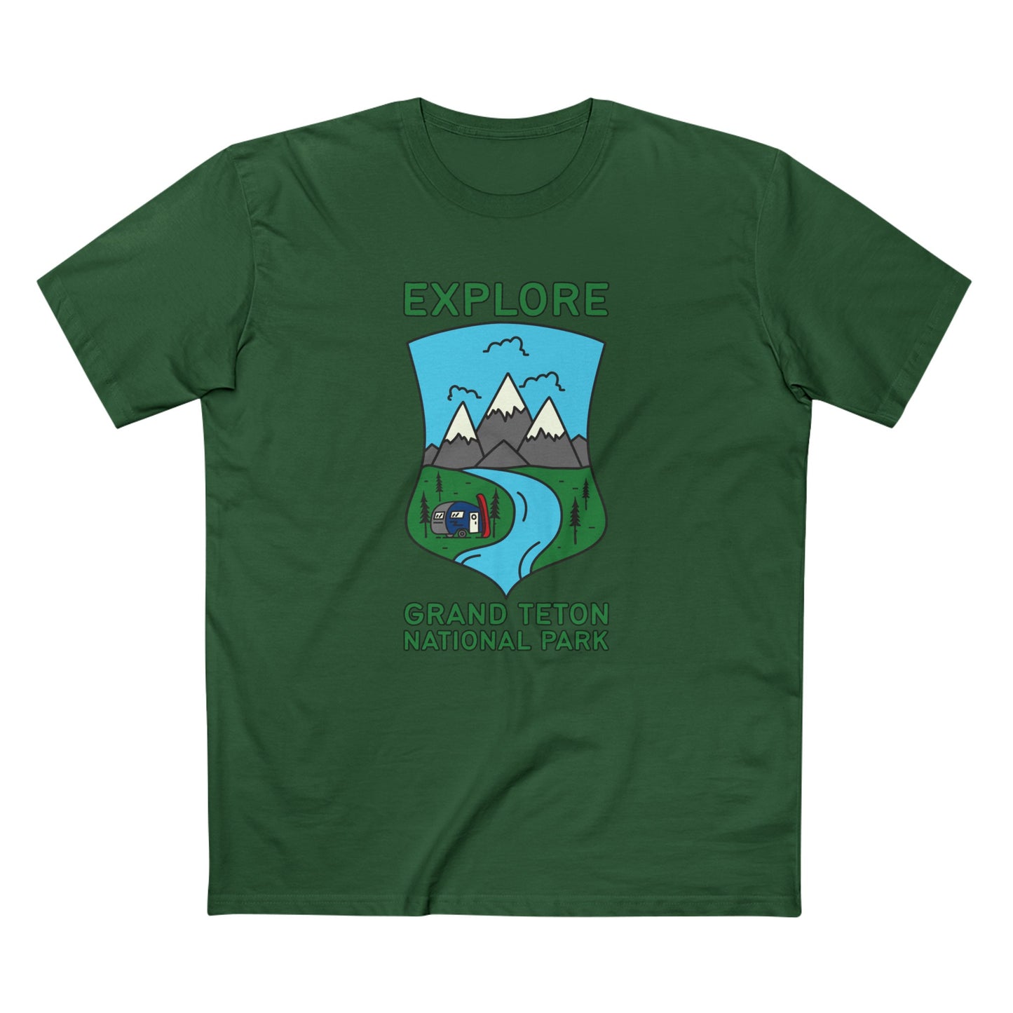 Grand Teton National Park T-Shirt - Camper