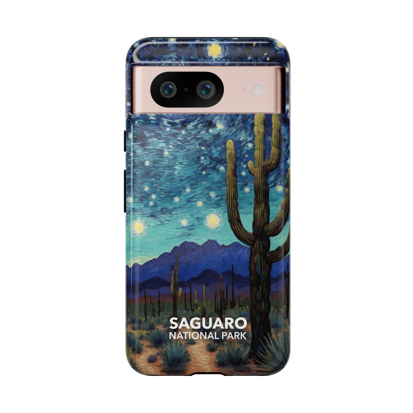 Saguaro National Park Phone Case - Starry Night