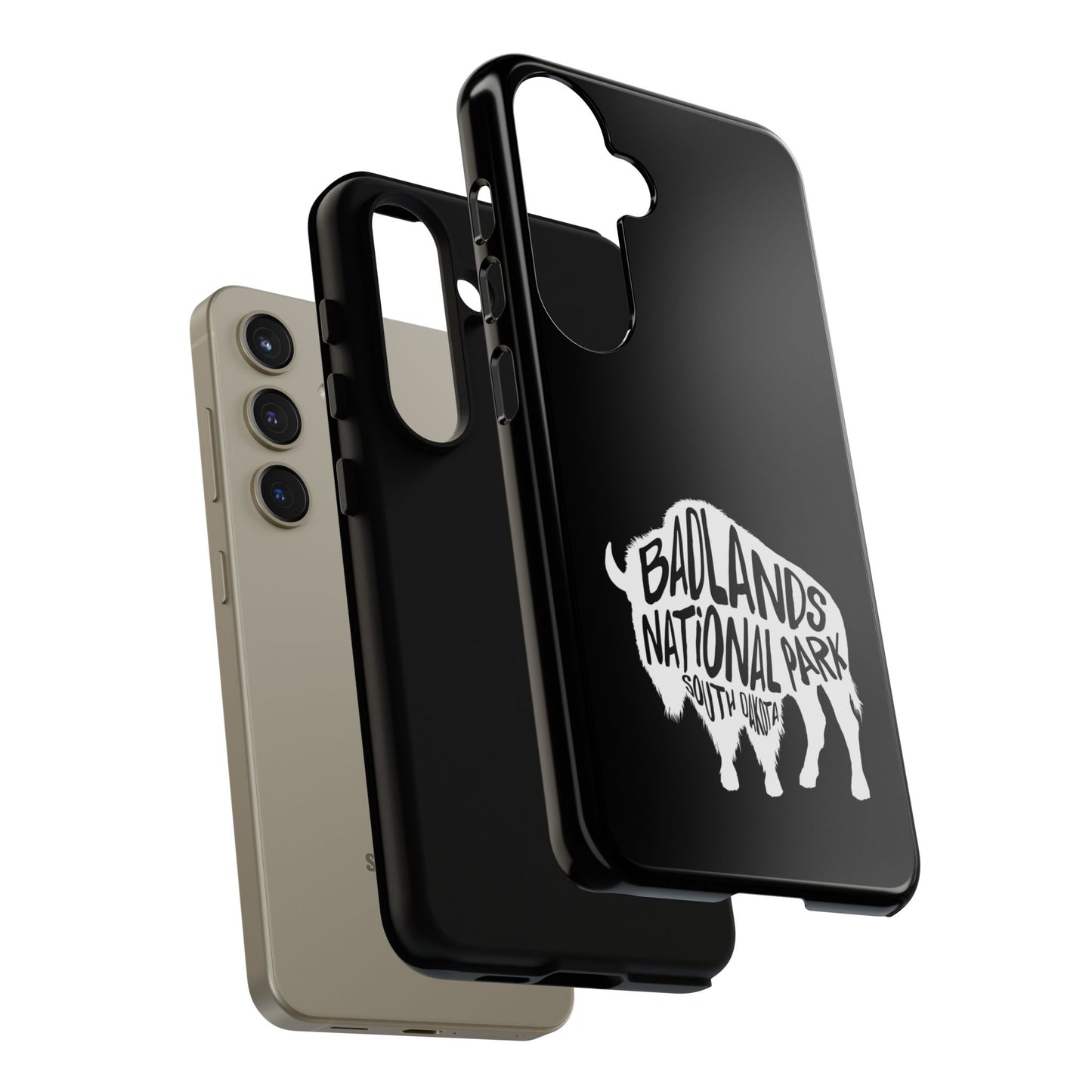 Badlands National Park Phone Case - Bison Design