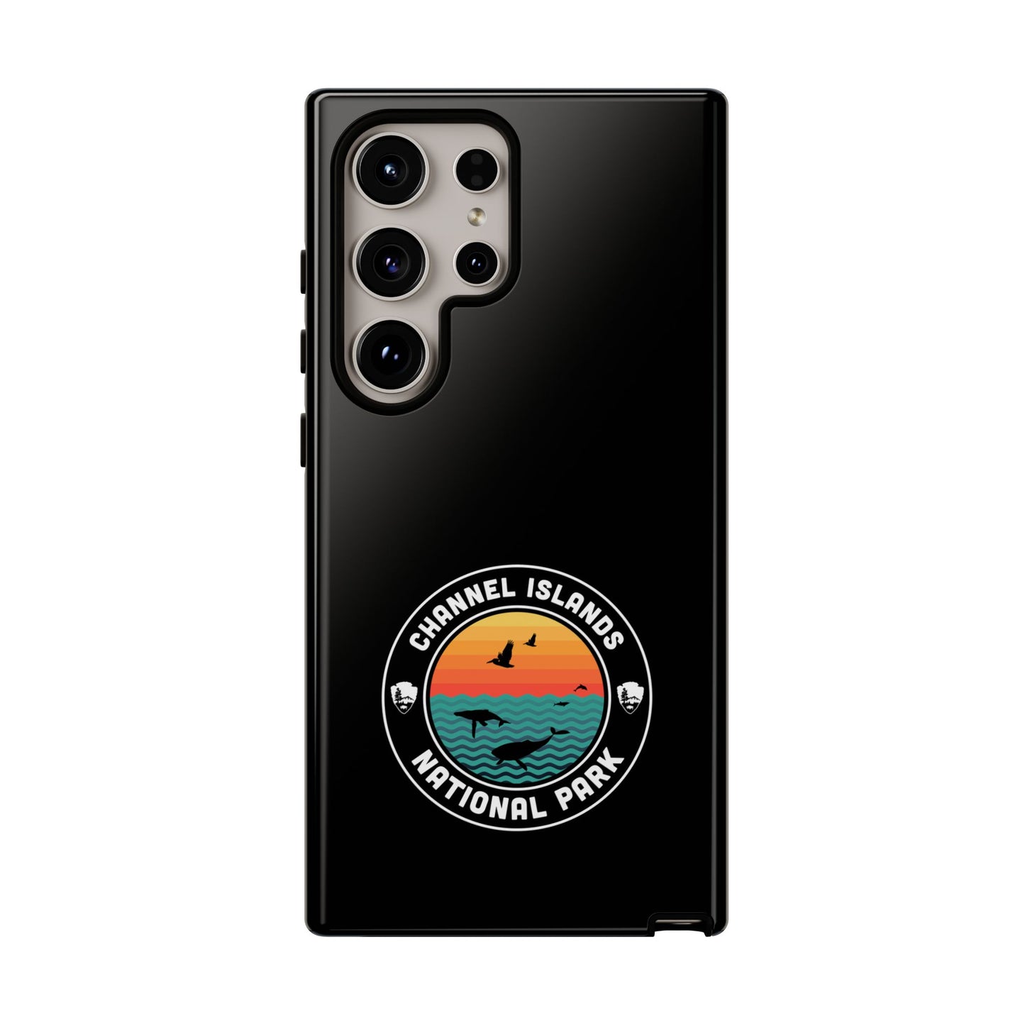 Channel Islands National Park Phone Case - Round Emblem Design