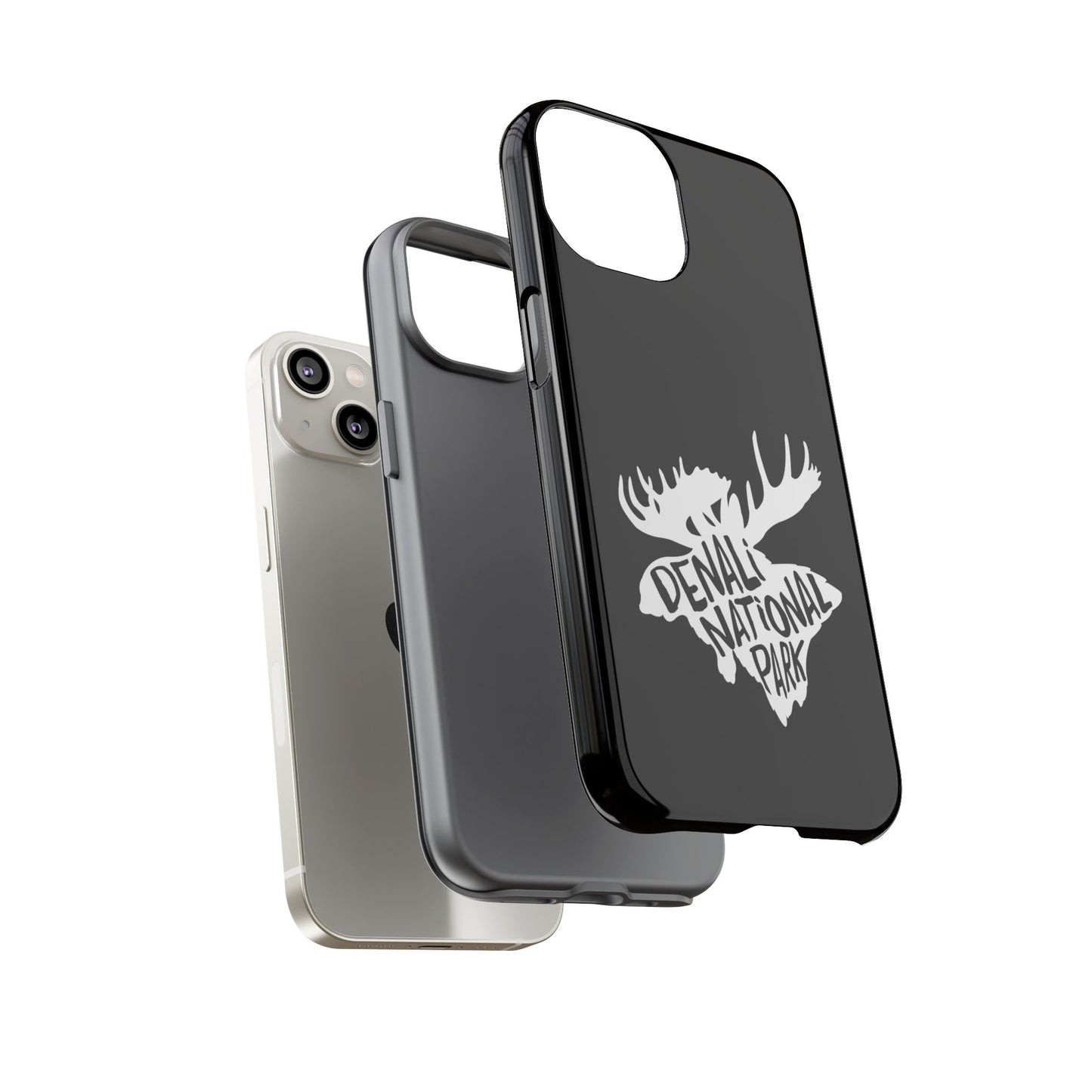 Denali National Park Phone Case - Moose Design