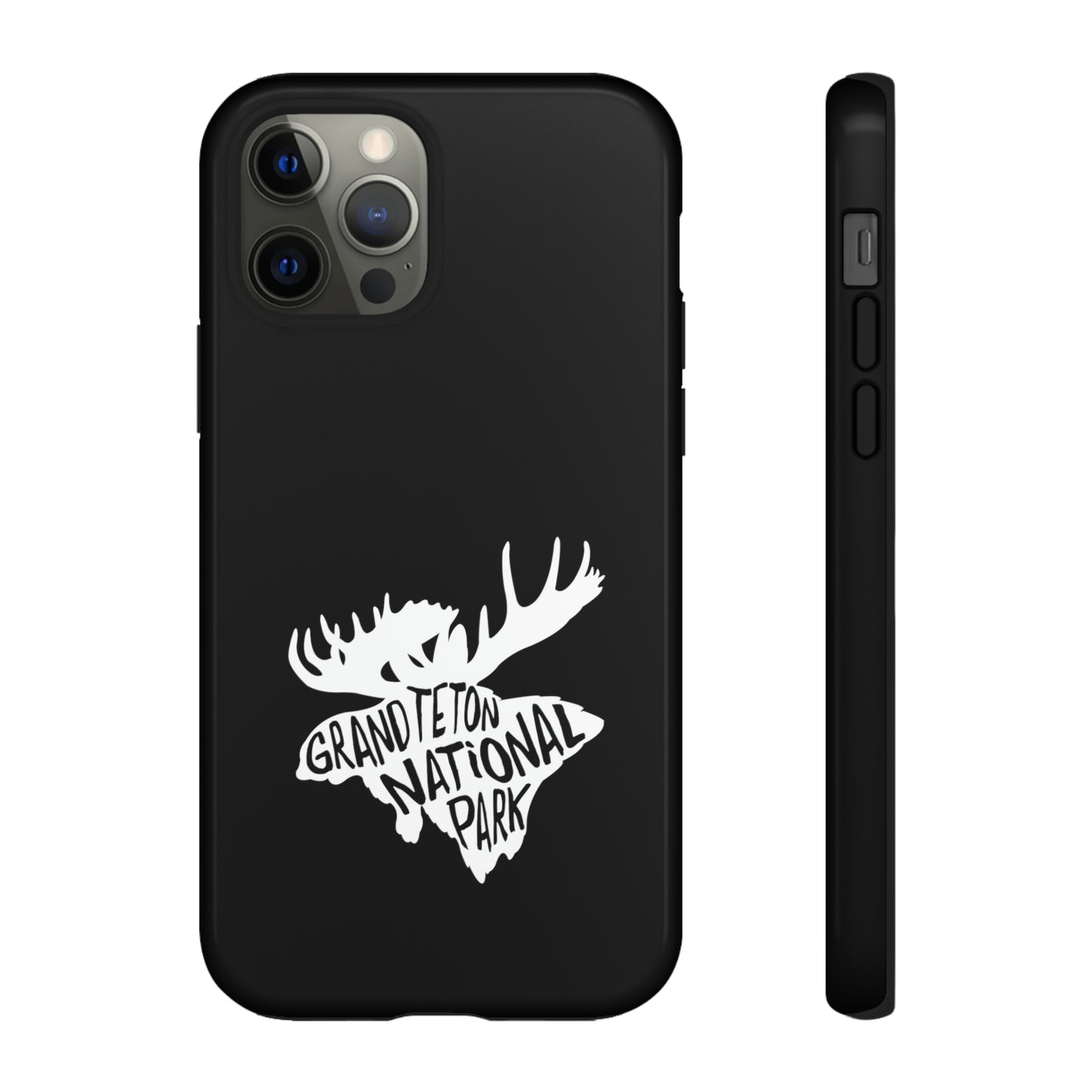 Grand Teton National Park Phone Case - Moose Design