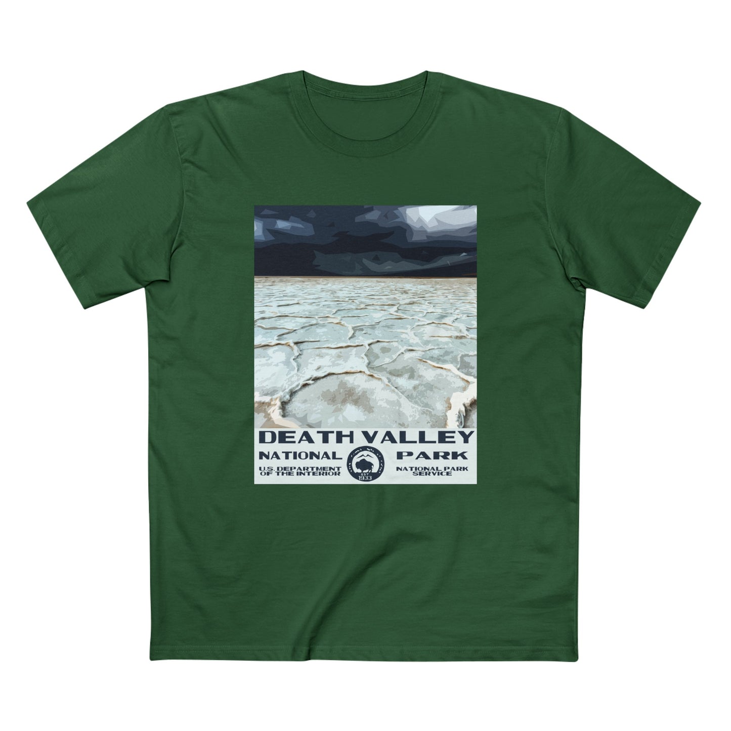 Death Valley National Park T-Shirt - Badwater Basin WPA