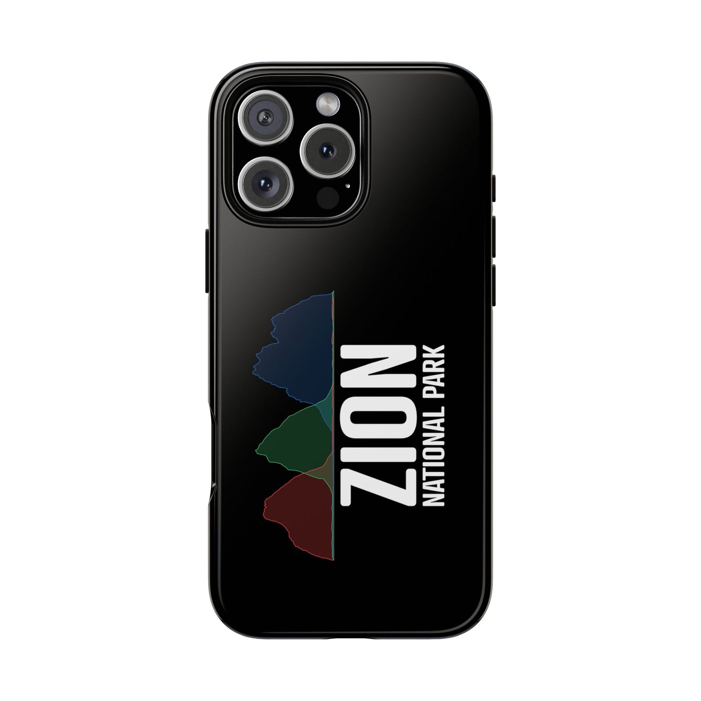 Zion National Park Phone Case - Histogram Design