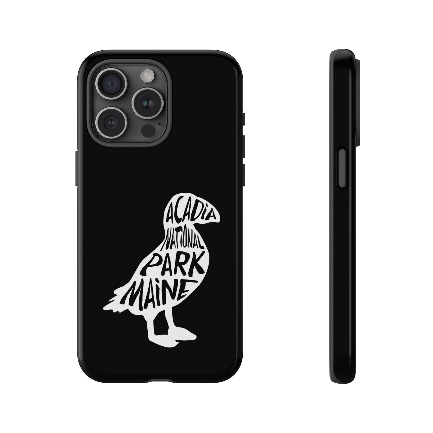 Acadia National Park Phone Case - Puffin Design