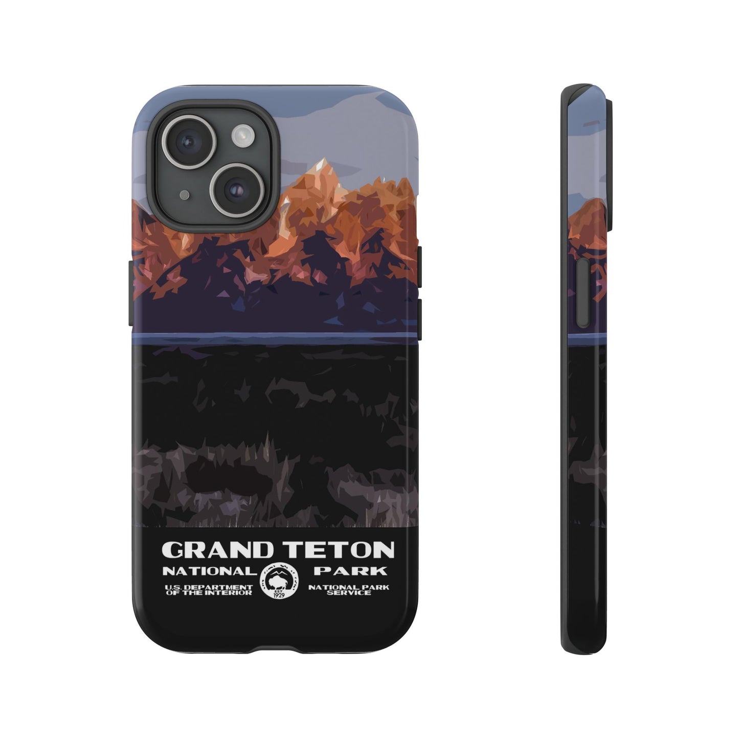 Grand Teton National Park Phone Case - WPA Style