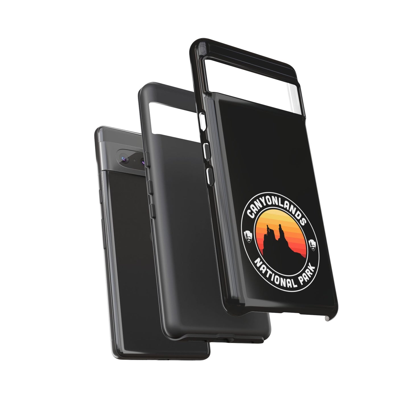 Canyonlands National Park Phone Case - Round Emblem Design