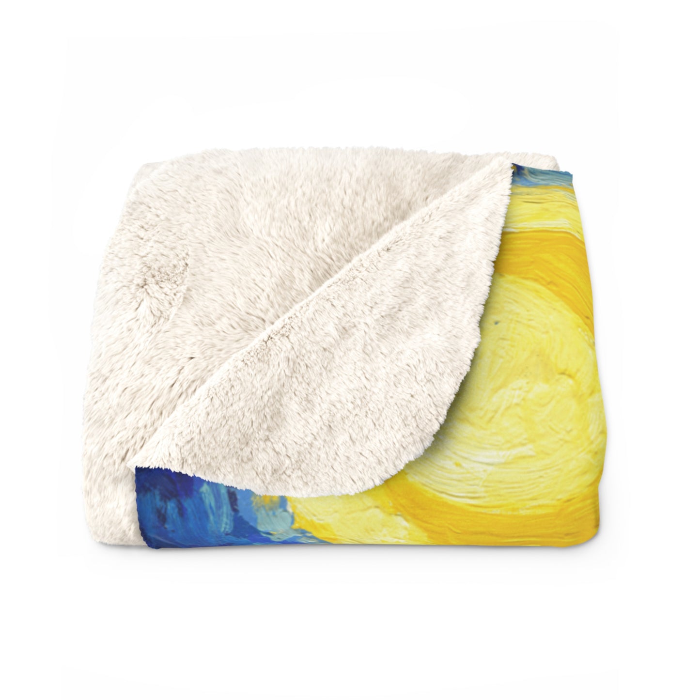 Olympic National Park Sherpa Blanket - The Starry Night