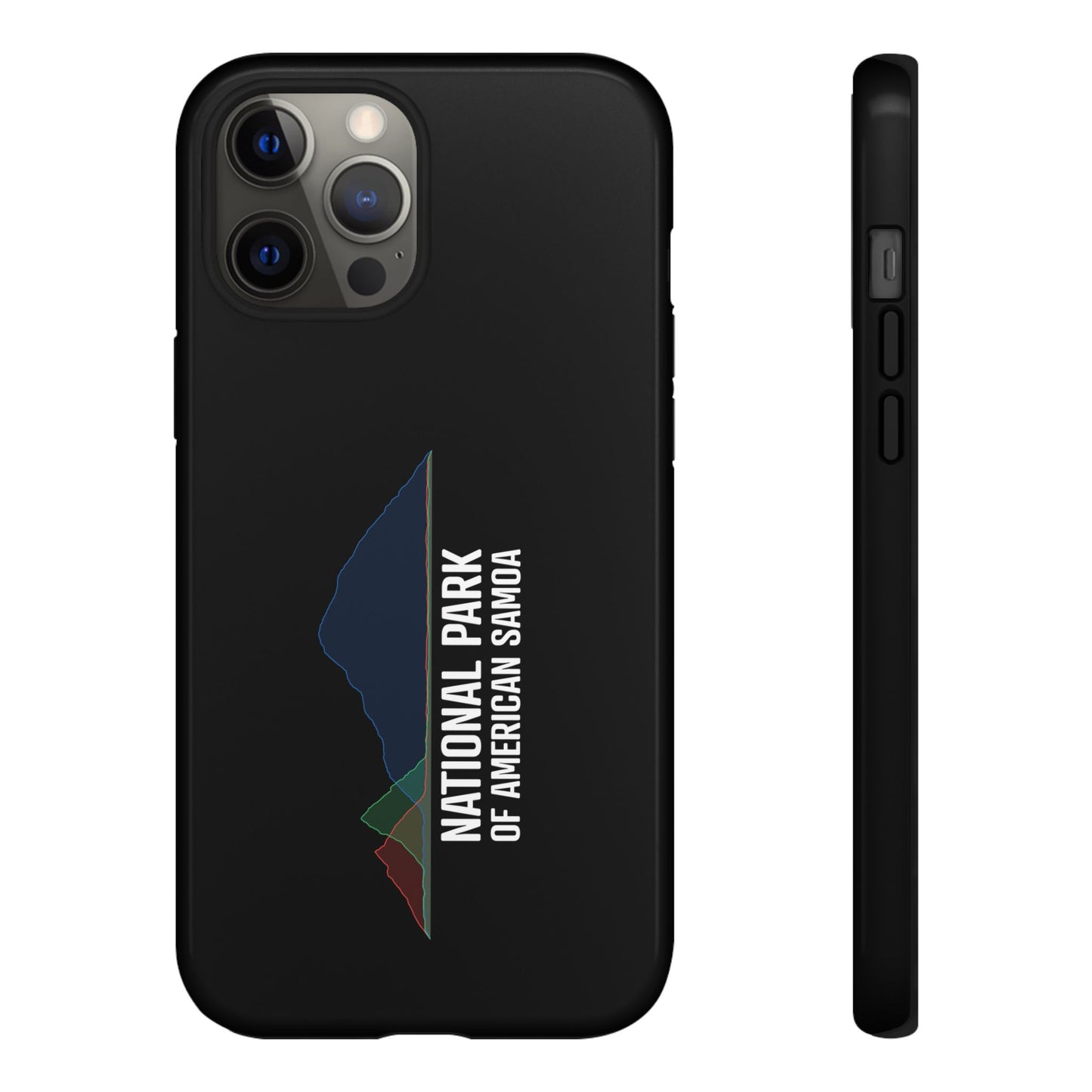 National Park of American Samoa Phone Case - Histogram Design