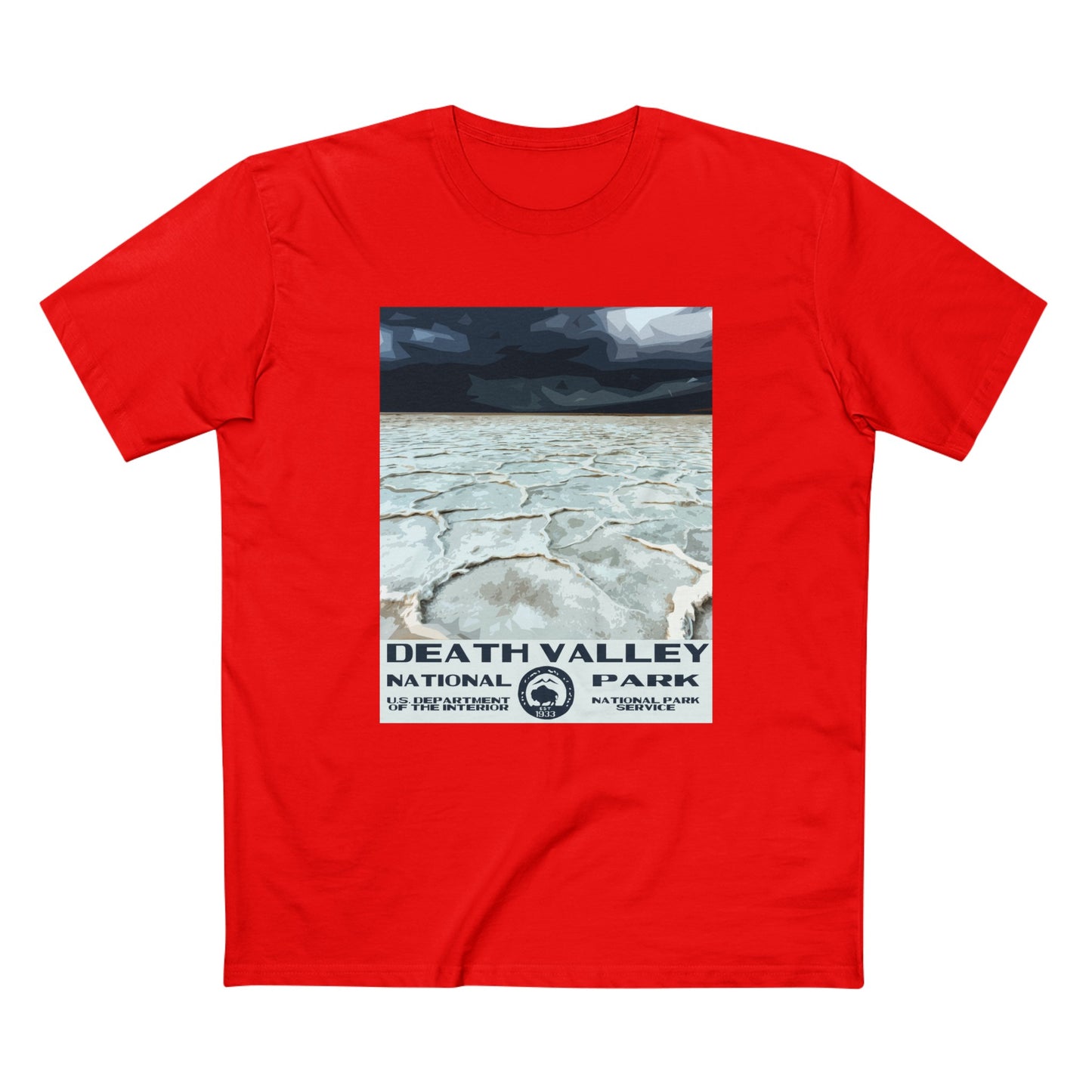 Death Valley National Park T-Shirt - Badwater Basin WPA